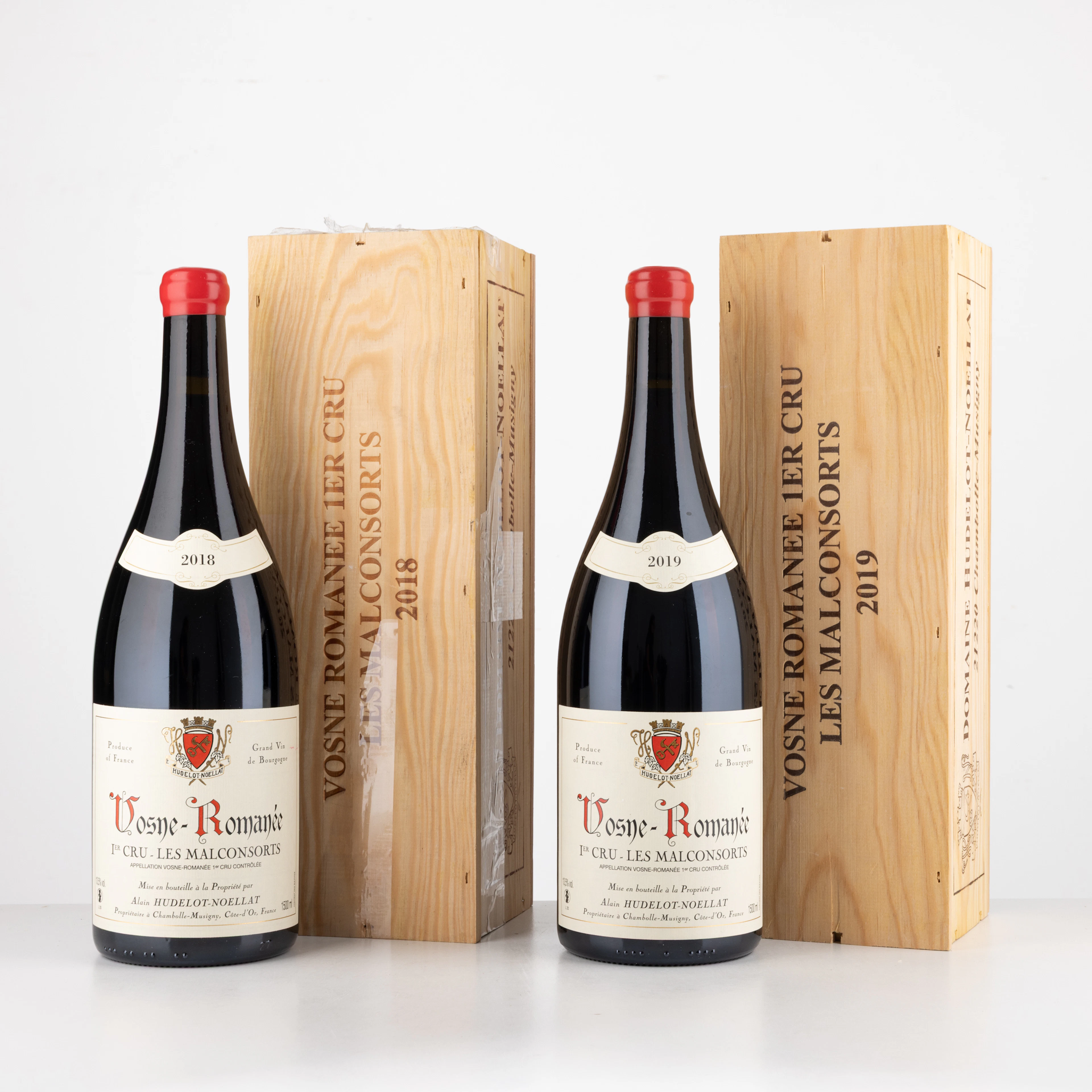 Verticale Vosne-Romanée 1er Cru Les Malconsorts A. Hudelot-Noëllat