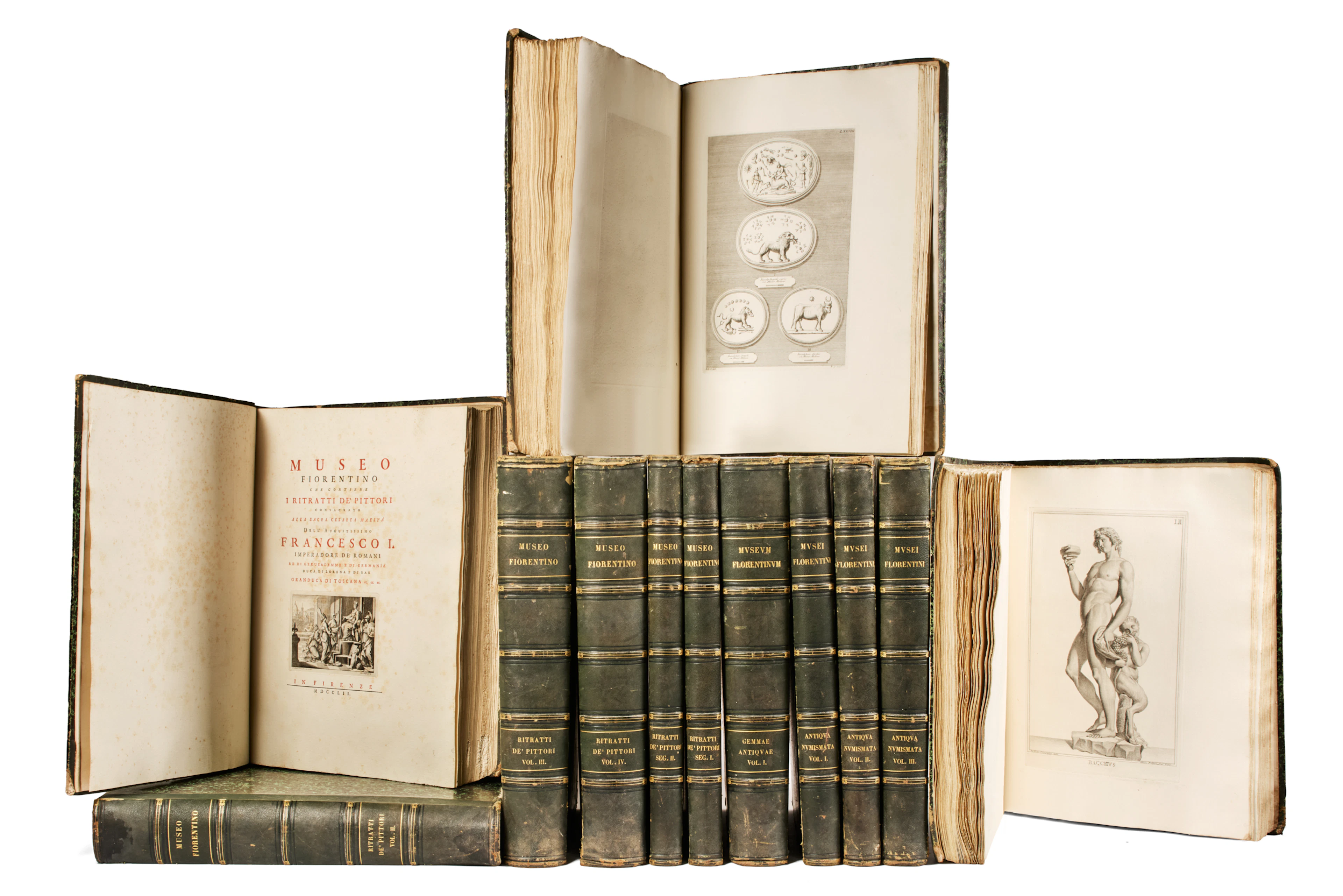 [UFFIZI]. Museum Florentinum [CON:] Serie di ritratti degli eccellenti