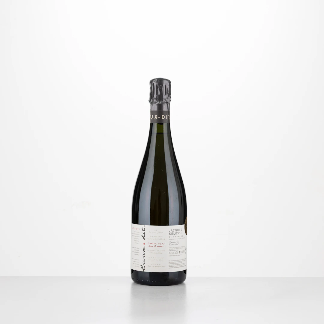 Champagne Lieux-Dits 1er Cru Mareuil Sur Ay Sous le Mont J. Selosse