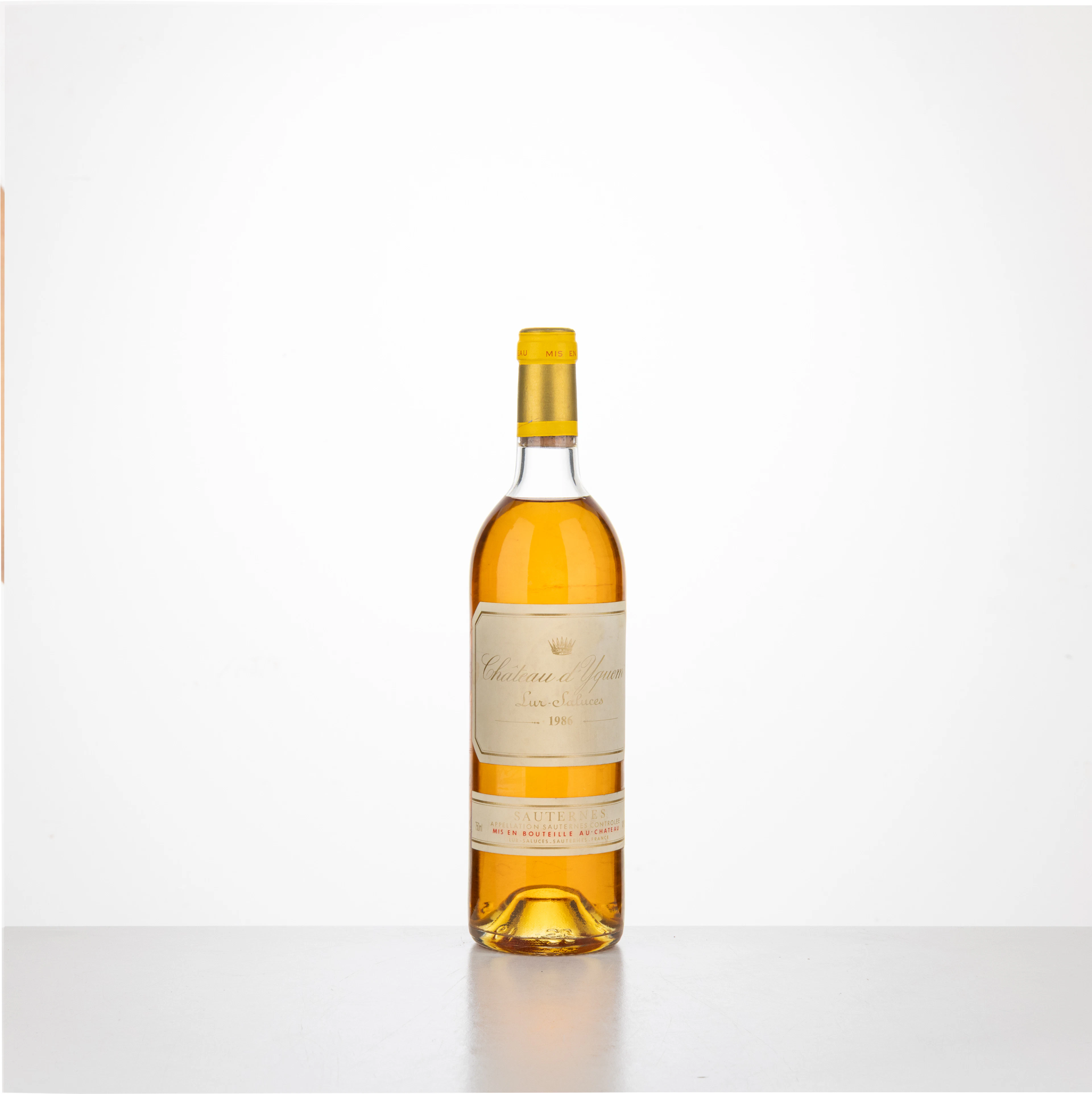 Sauternes Château d'Yquem 1986