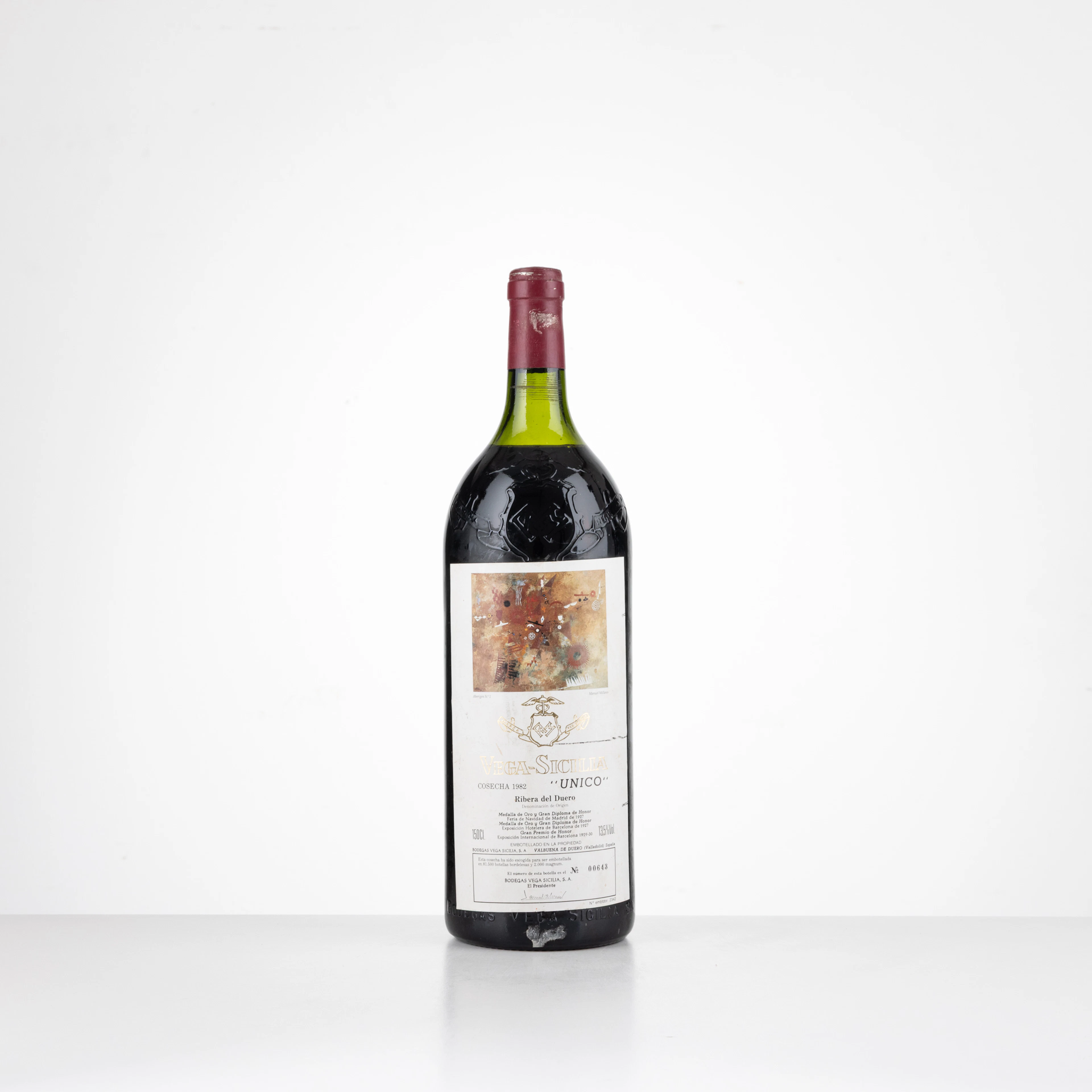 Ribera del Duero Unico Vega-Sicilia 1982