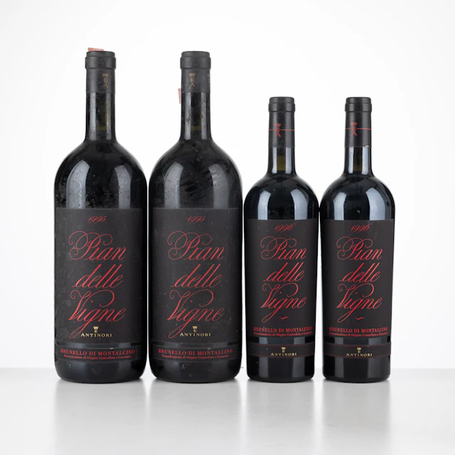 Verticale Brunello di Montalcino Pian delle Vigne Antinori