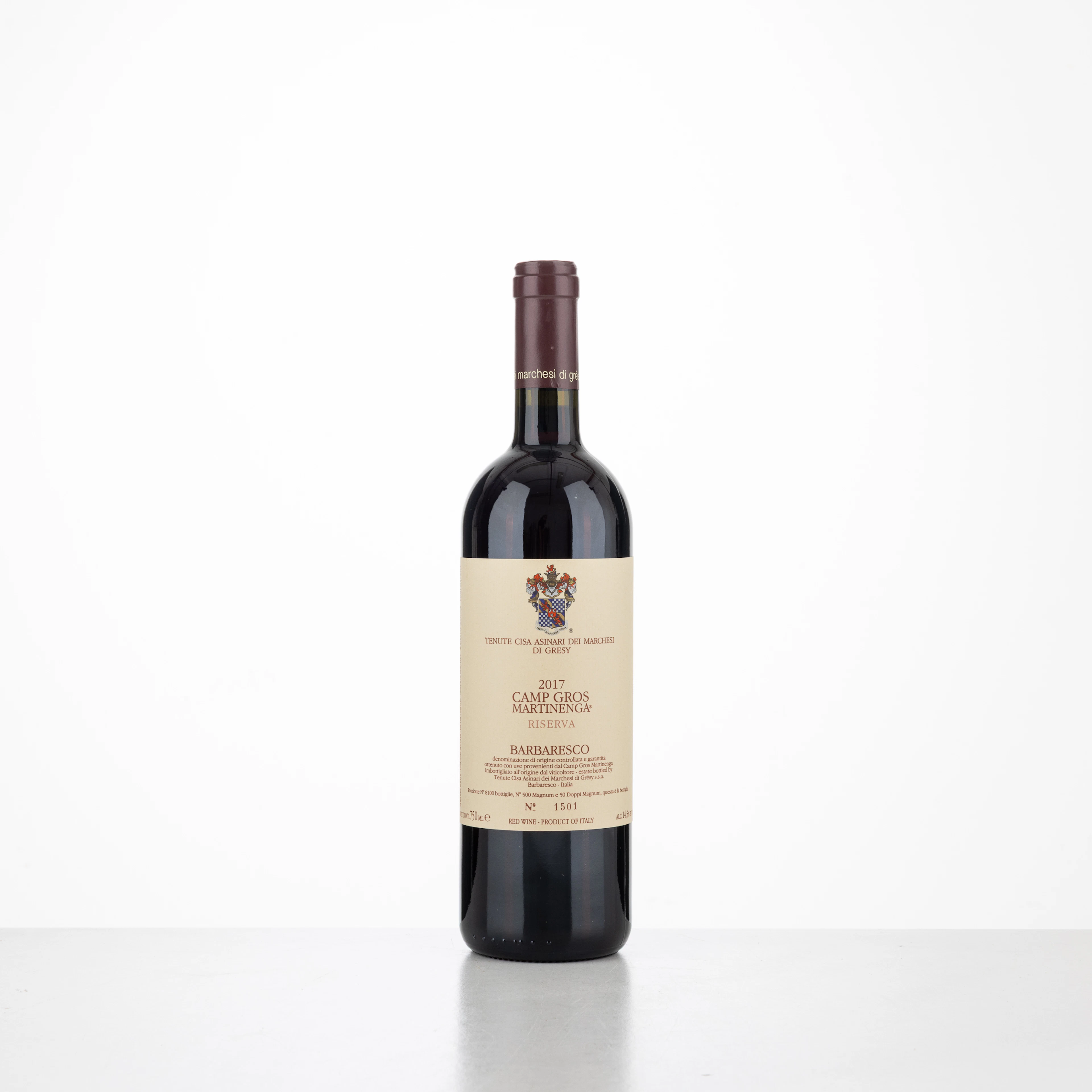 Barbaresco Riserva Camp Gros Martinenga Marchesi di Gresy 2017