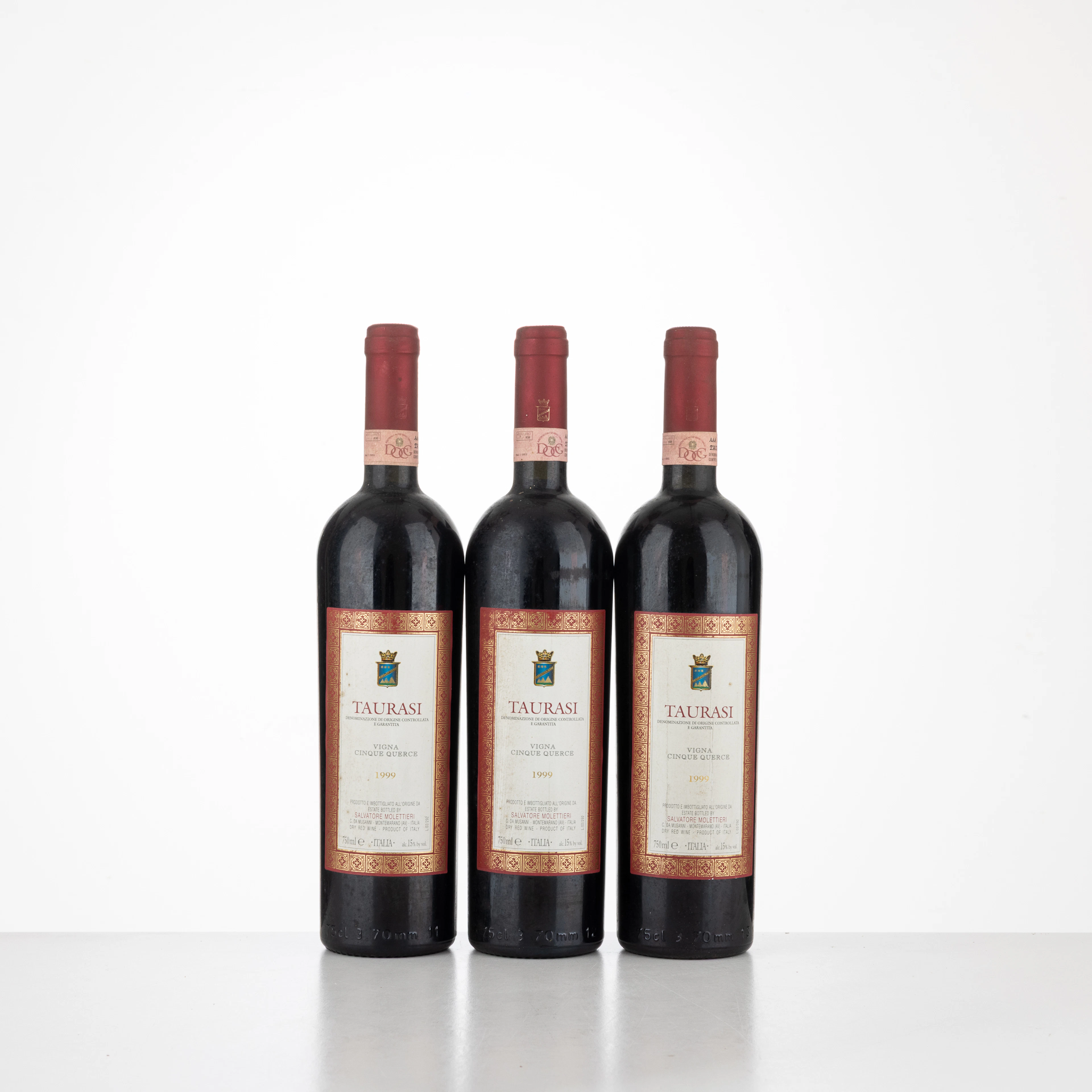Taurasi Cinque Querce S. Molettieri 1999