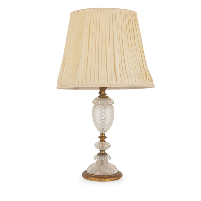 LAMPADA IN BRONZO DORATO, XIX-XX SECOLO