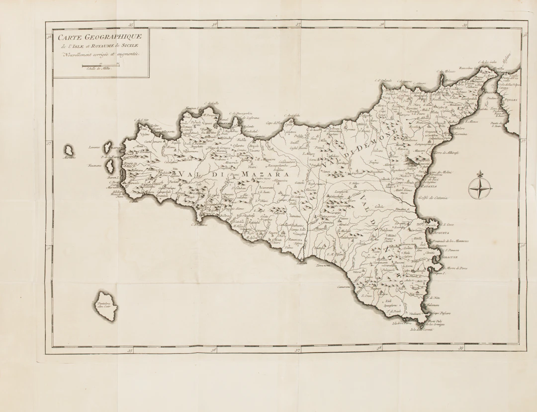 BURIGNY, Jean Levesque de (1692-1785). Histoire generale de Sicile