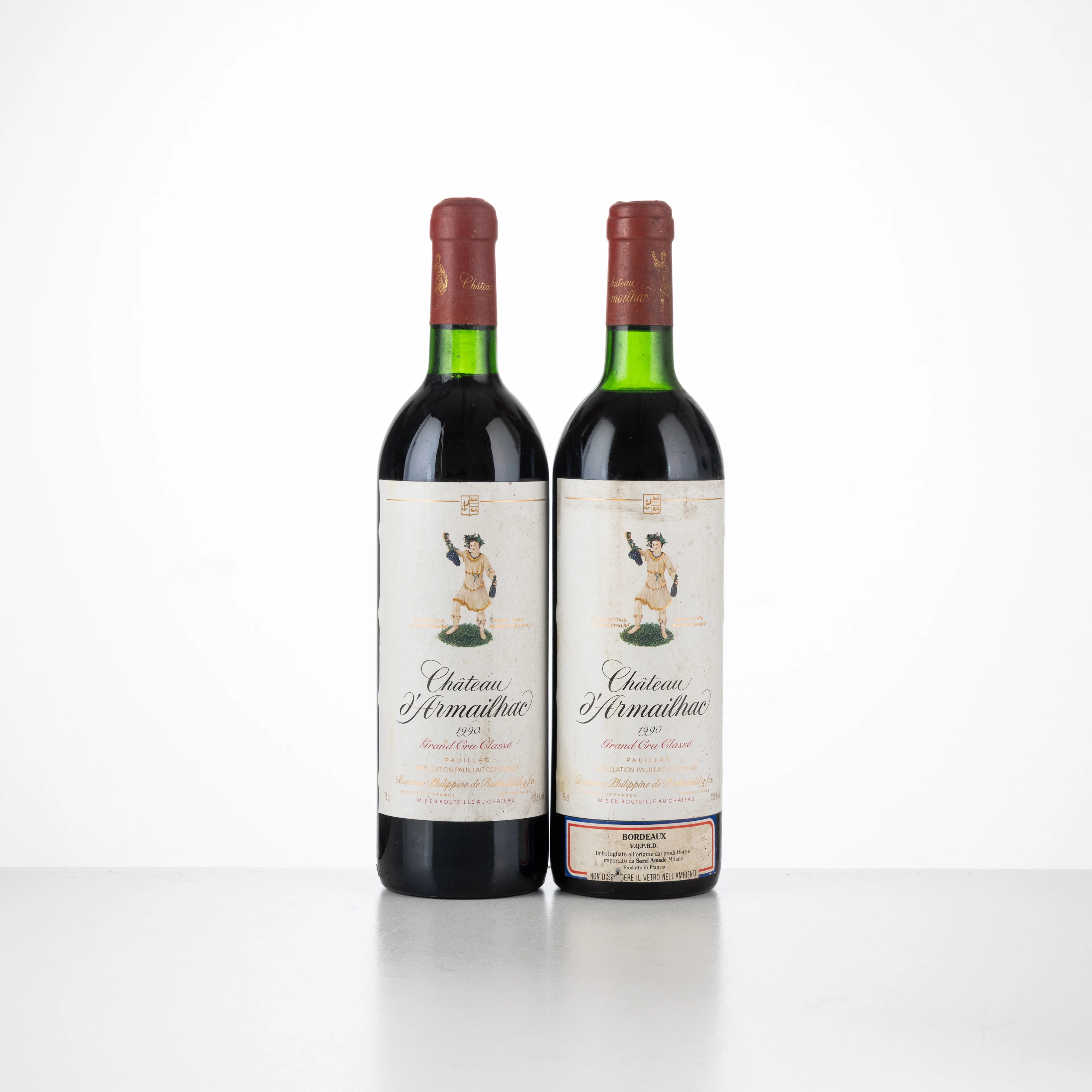 Pauillac Château Chateau d'Armailhac 1990