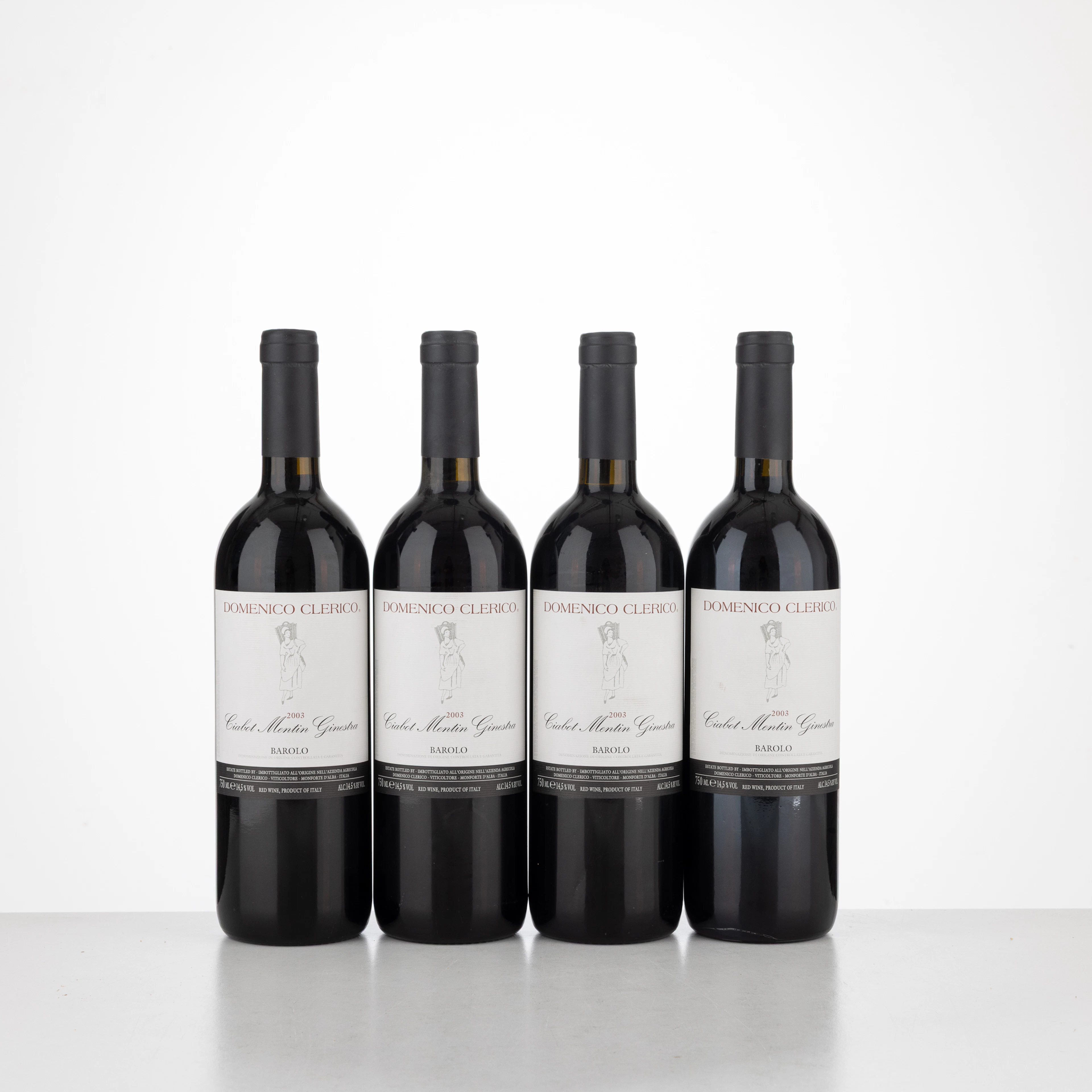 Barolo Ciabot Mentin Ginestra D. Clerico 2003