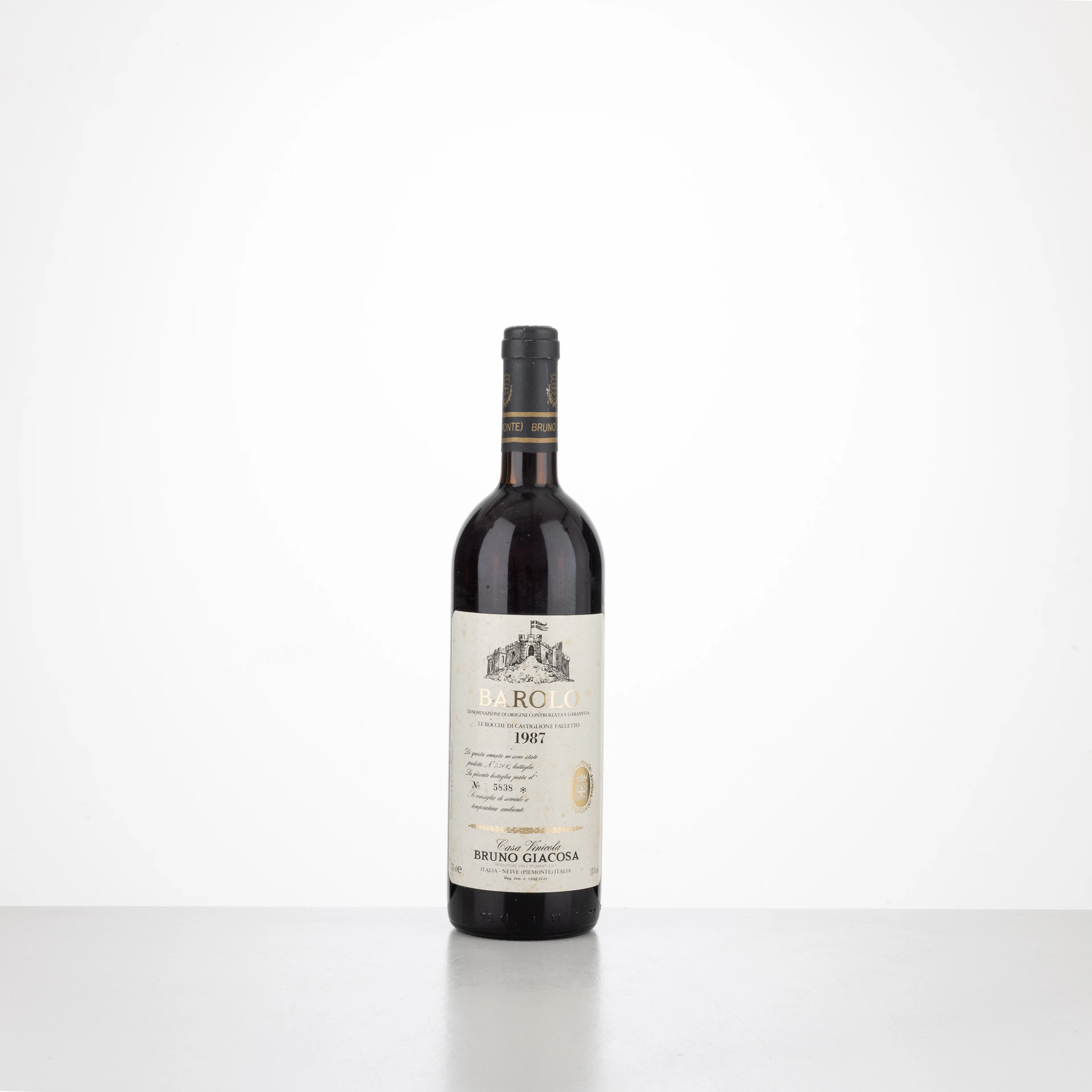 Barolo Le Rocche del Falletto B. Giacosa 1987