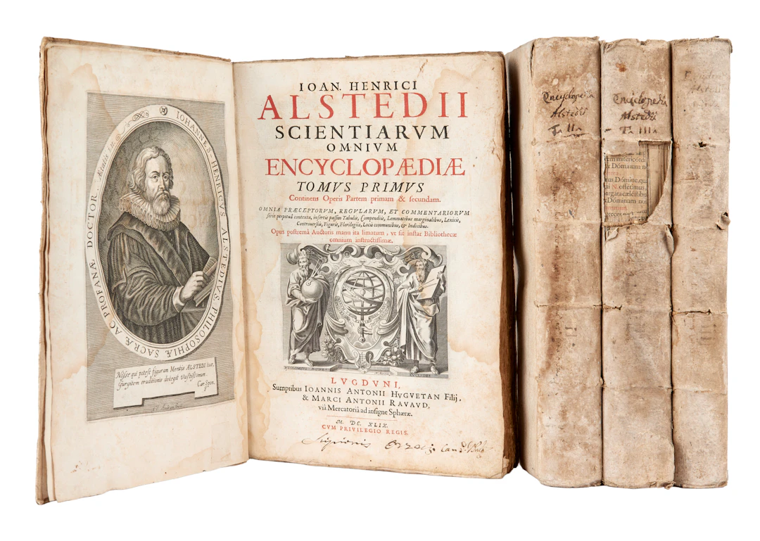 ALSTED, Johann Heinrich (1588-1638). Scientiarum omnium encyclopaediae.