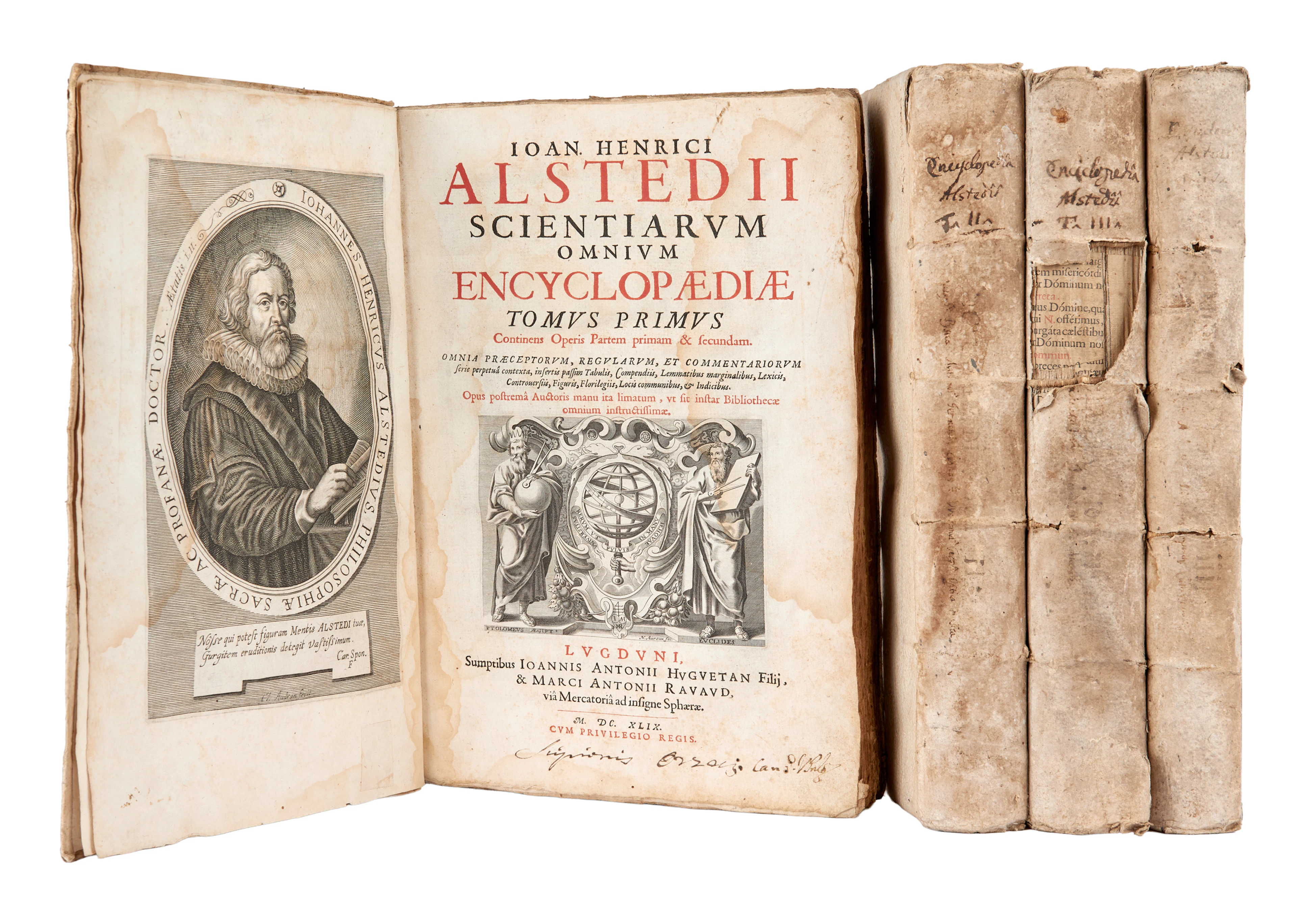 ALSTED, Johann Heinrich (1588-1638). Scientiarum omnium encyclopaediae.
