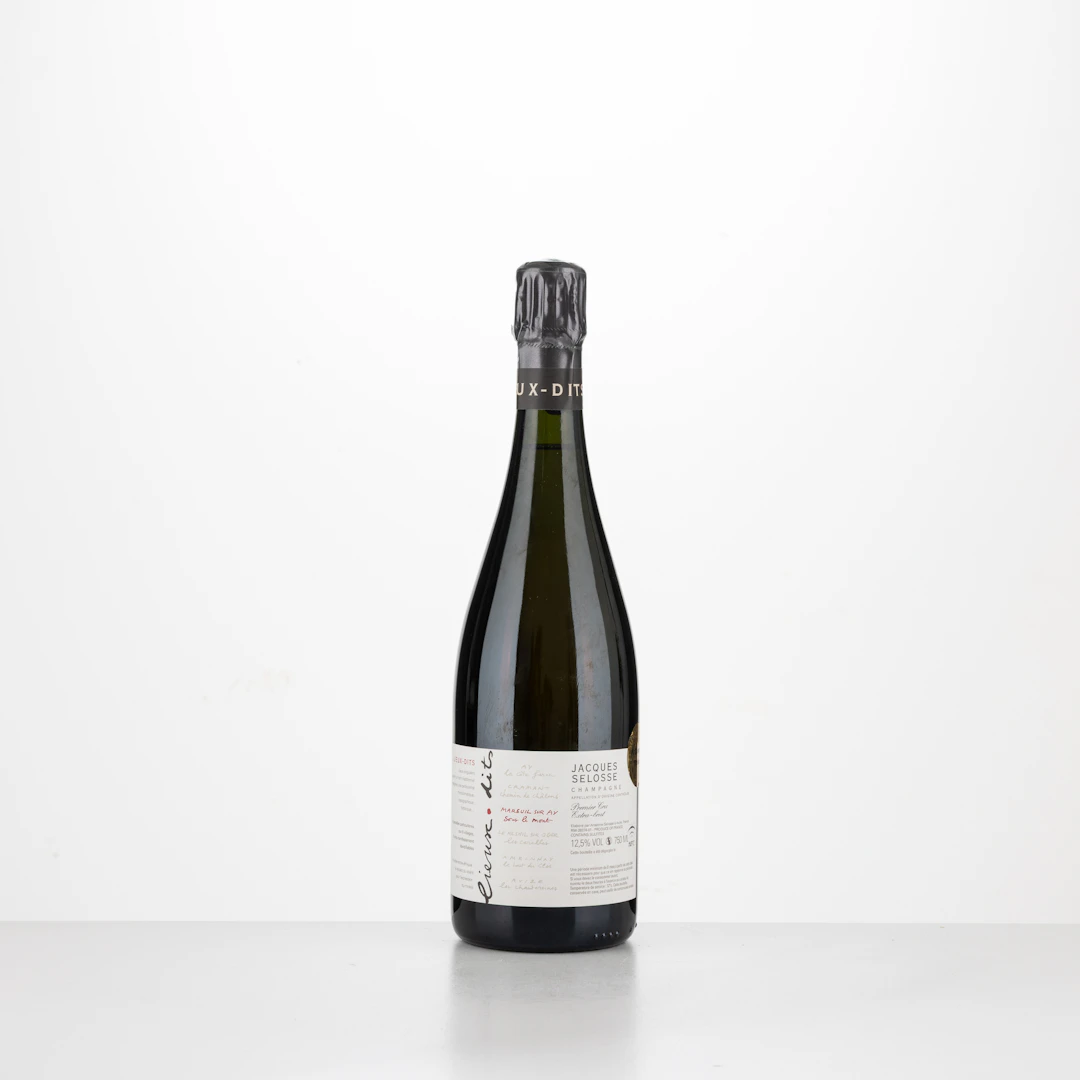 Champagne Lieux-Dits 1er Cru Mareuil Sur Ay Sous le Mont J. Selosse