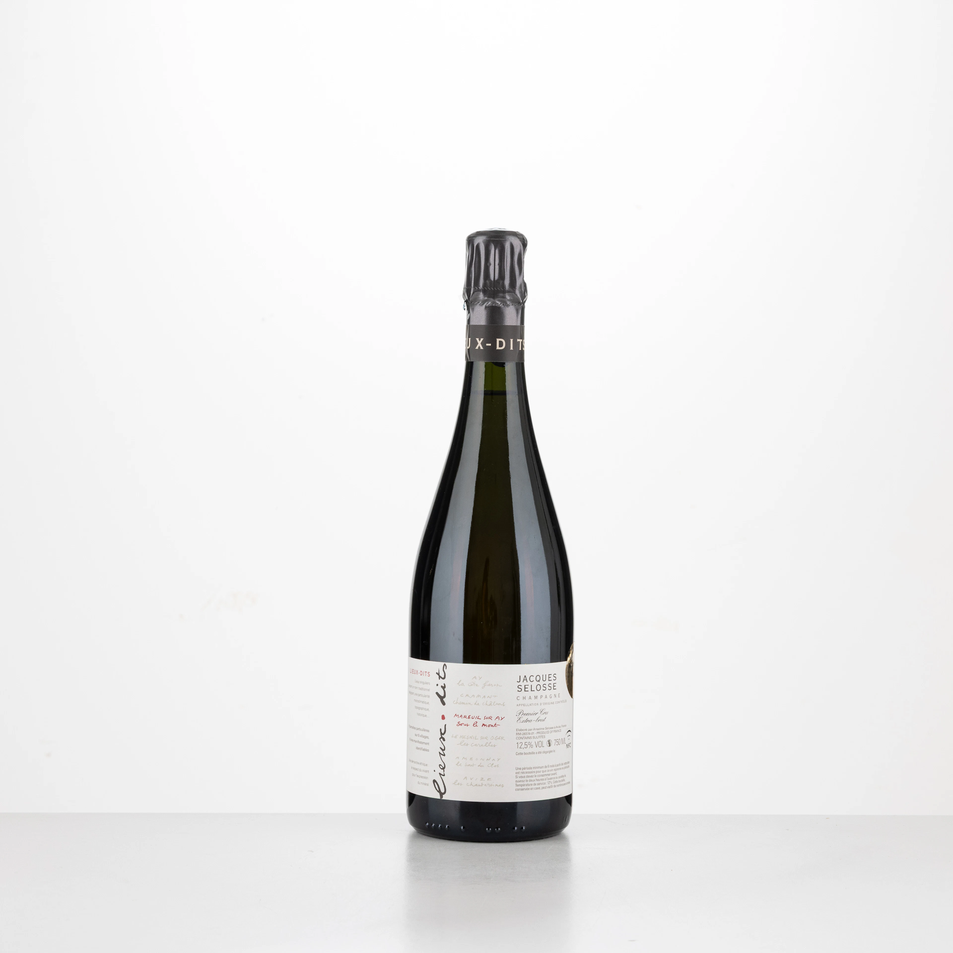 Champagne Lieux-Dits 1er Cru Mareuil Sur Ay Sous le Mont J. Selosse