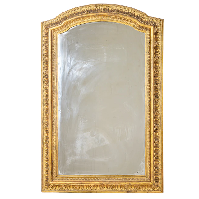 CORNICE IN LEGNO INTAGLIATO E DORATO, XX SECOLO