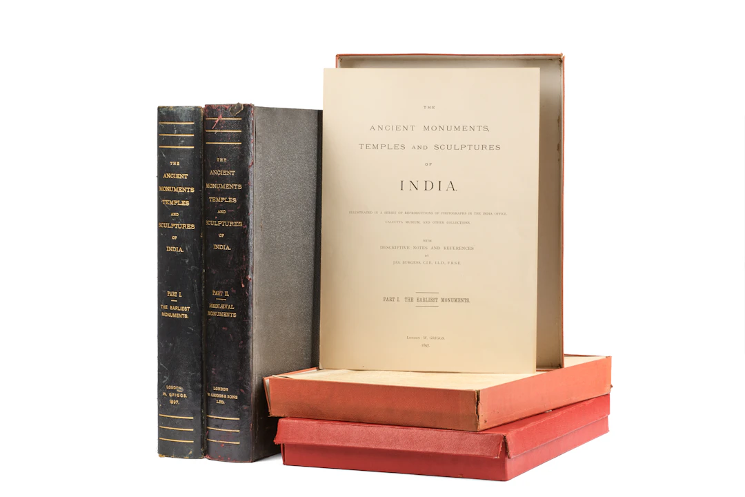 [INDIA] GRIGGS, William (1832-1911). The Ancient Monuments, Temples