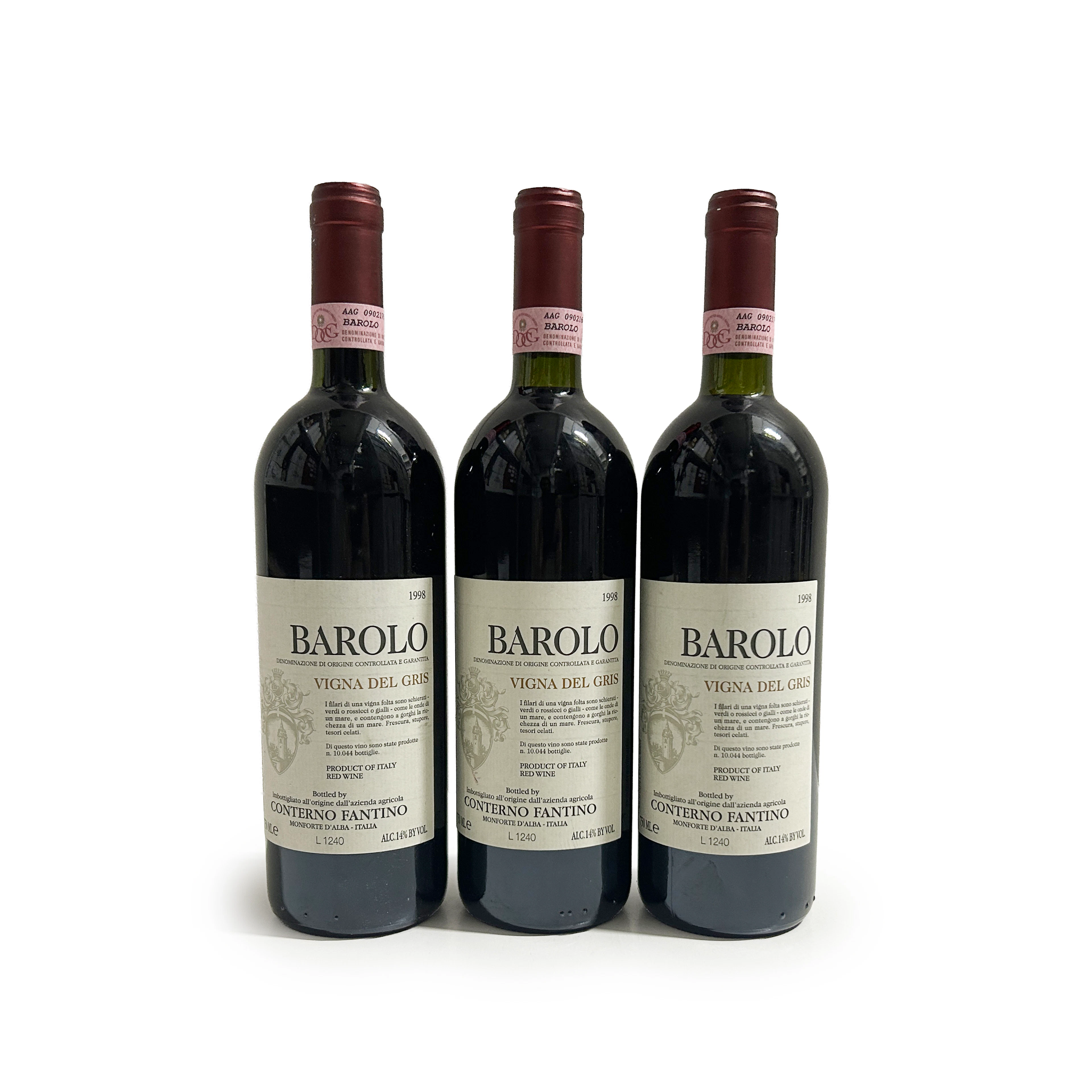 Barolo Vigna Del Gris Conterno Fantino 1998