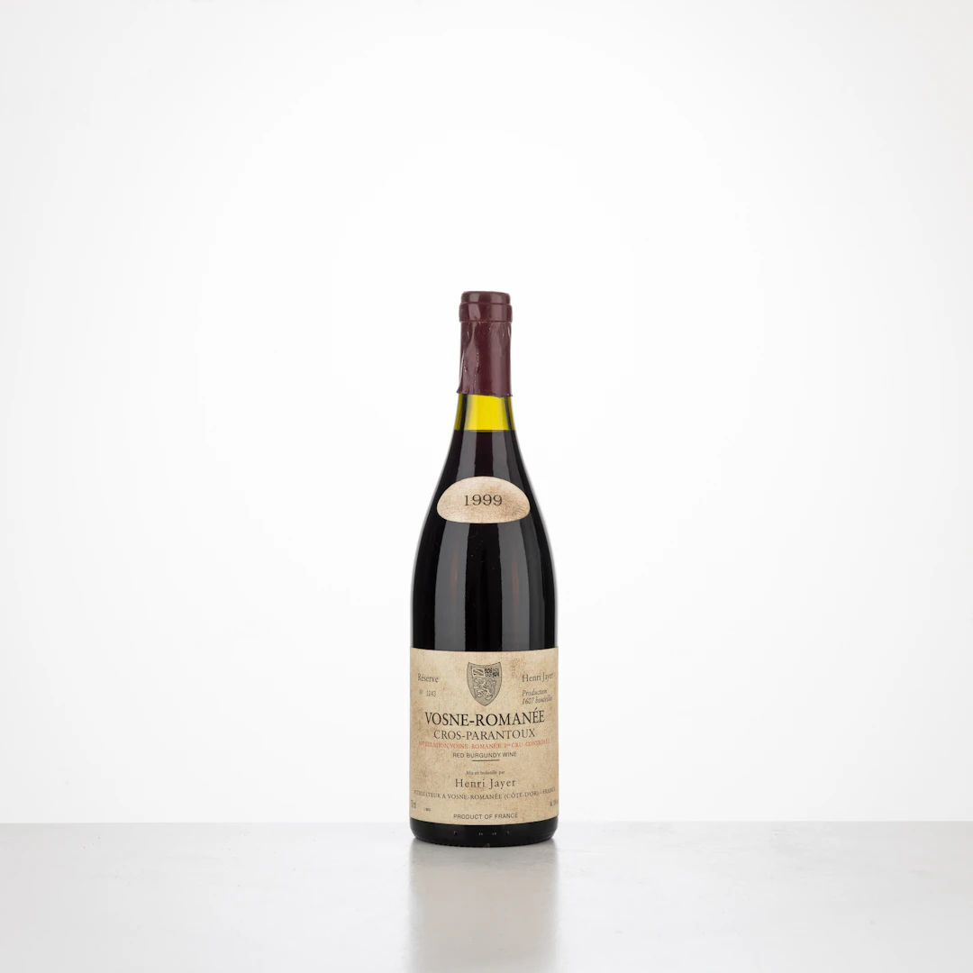Vosne-Romanée 1er Cru Cros Parantoux H. Jayer 1999