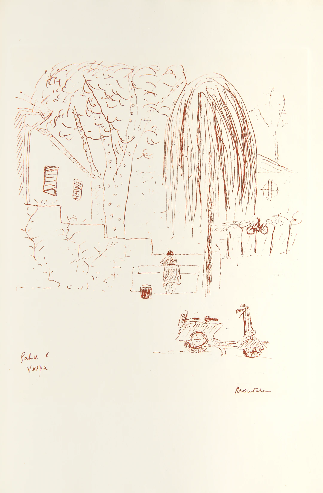 MONTALE, Eugenio (1896-1981). Sei poesie e sei disegni all'acquaforte.