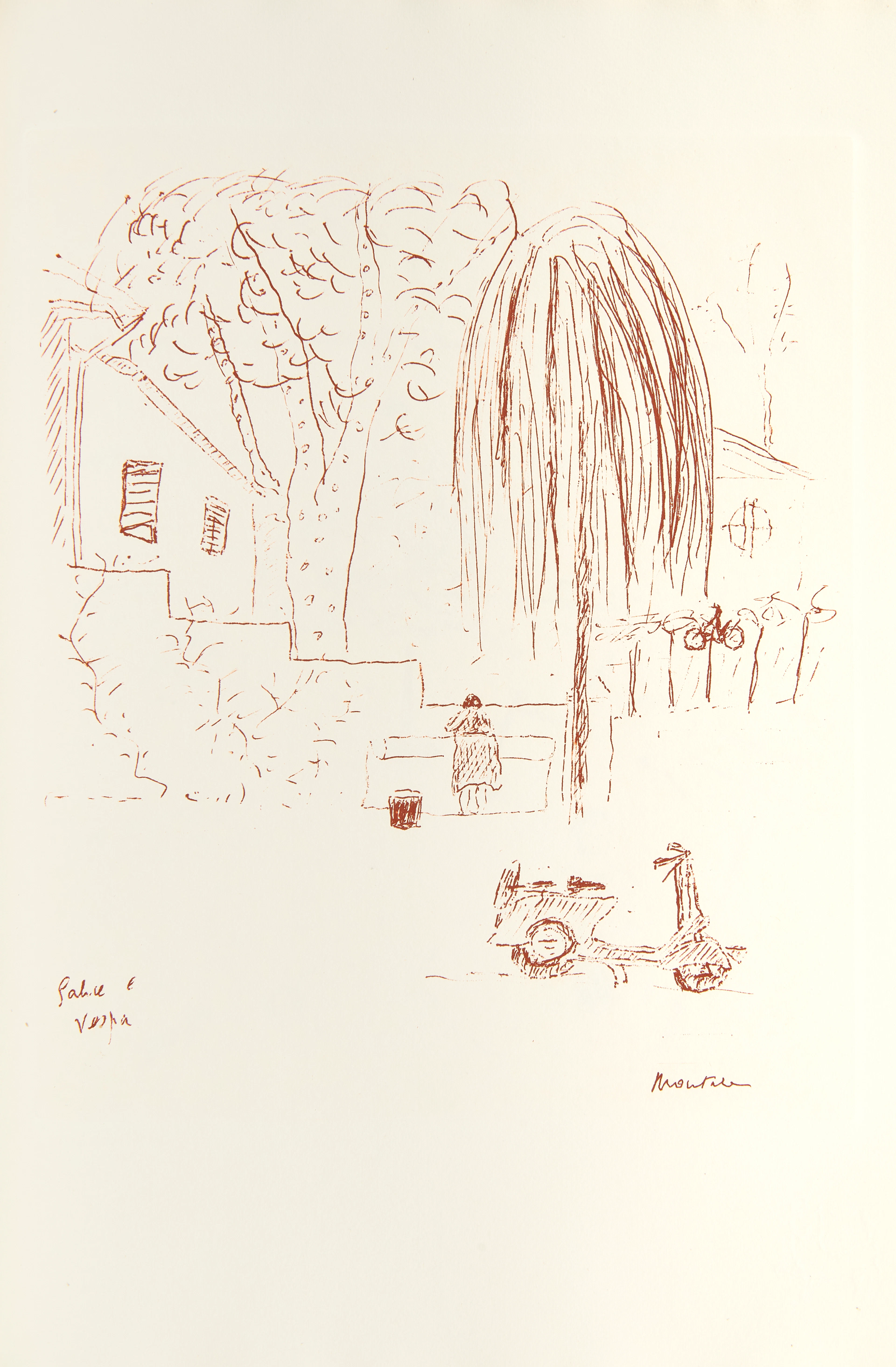 MONTALE, Eugenio (1896-1981). Sei poesie e sei disegni all'acquaforte.