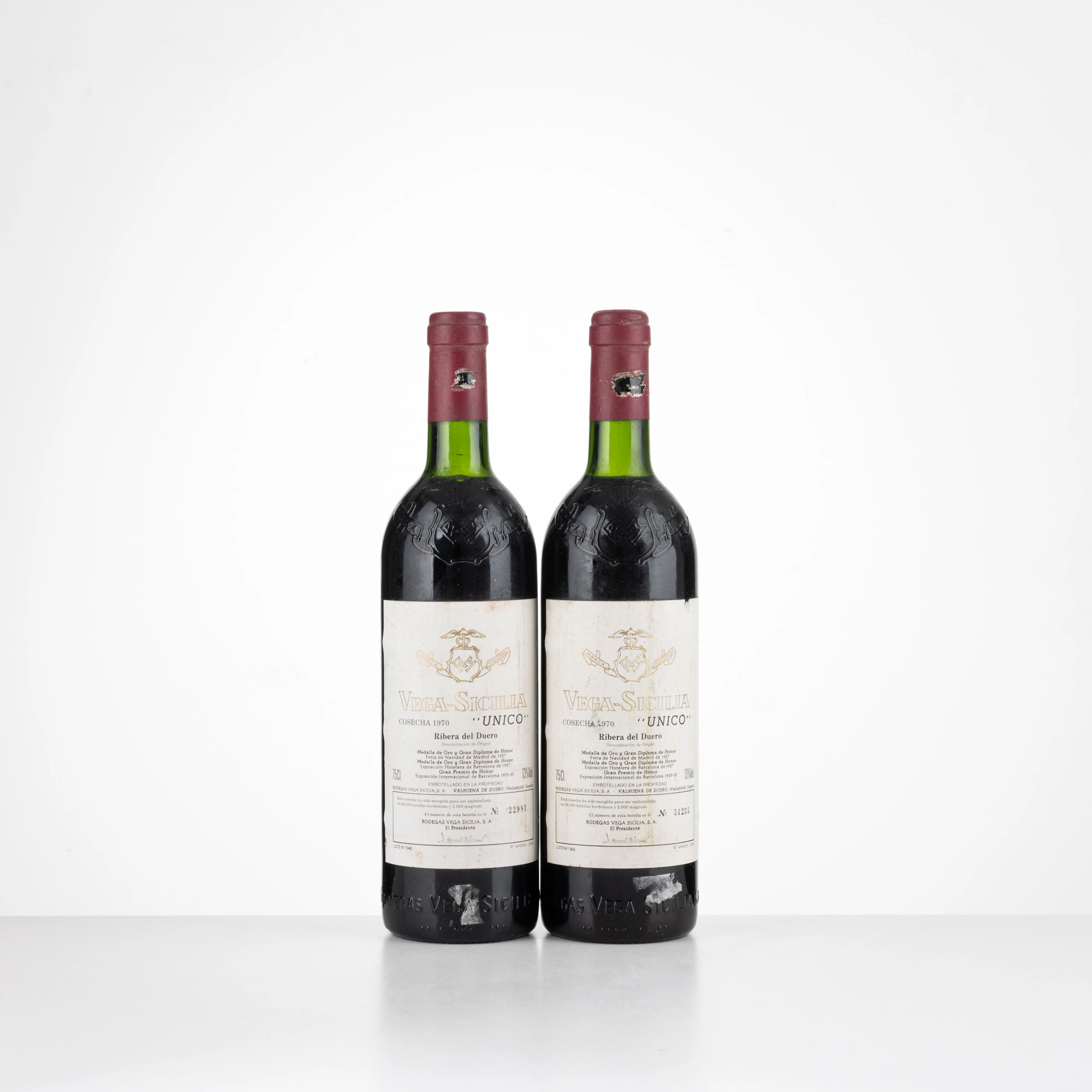 Ribera del Duero Unico Vega-Sicilia 1970