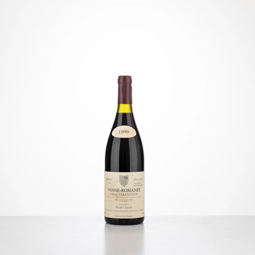 Vosne-Romanée 1er Cru Cros Parantoux H. Jayer 1999