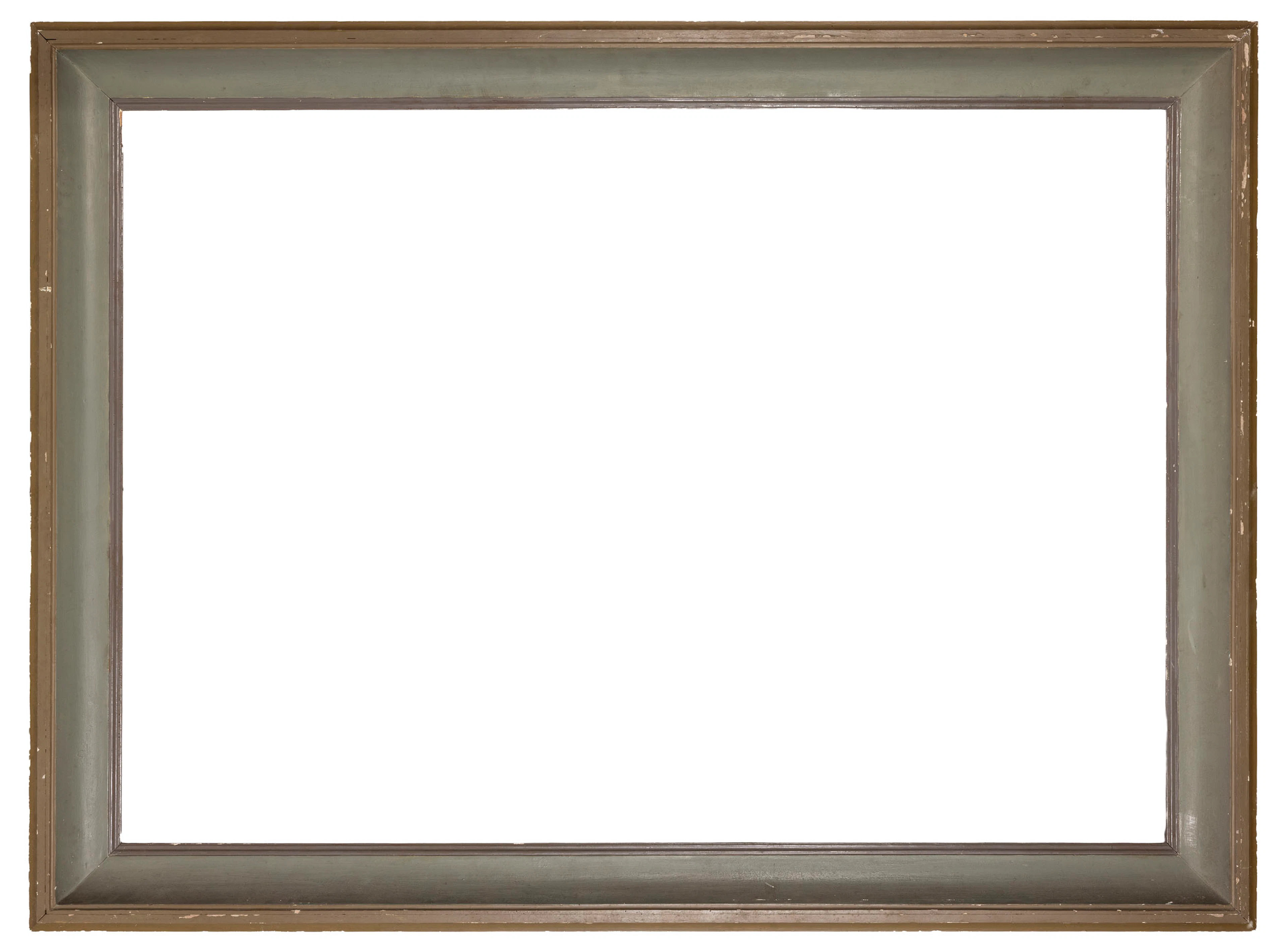GRANDE CORNICE IN LEGNO LACCATO, XX SECOLO