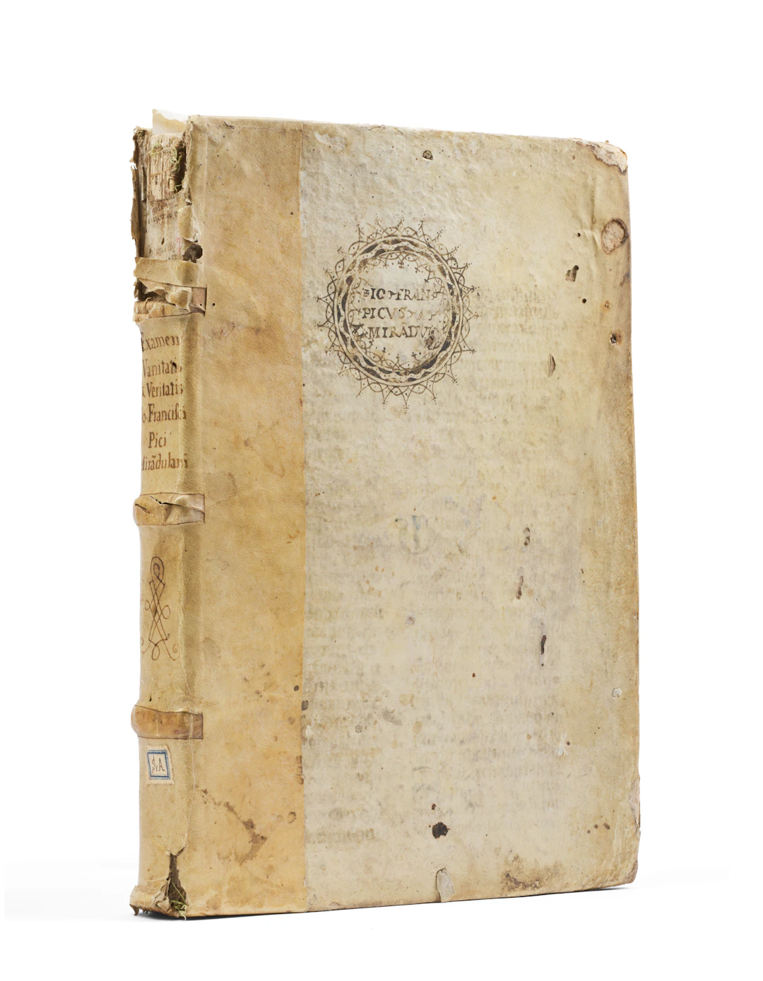 PICO DELLA MIRANDOLA, Giovanni Francesco (1469-1533). Examen vanitatis