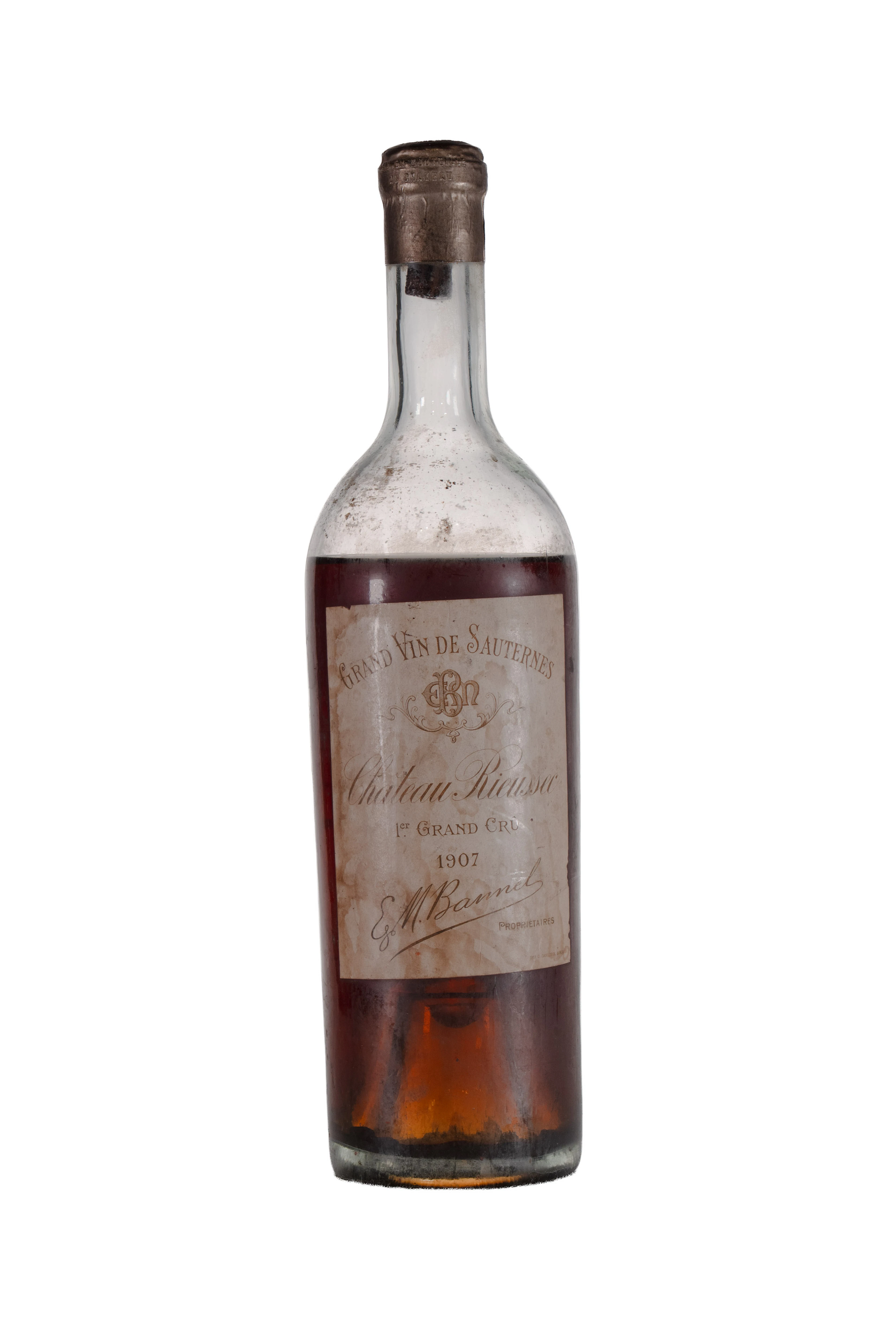 Sauternes Château Riussec 1907