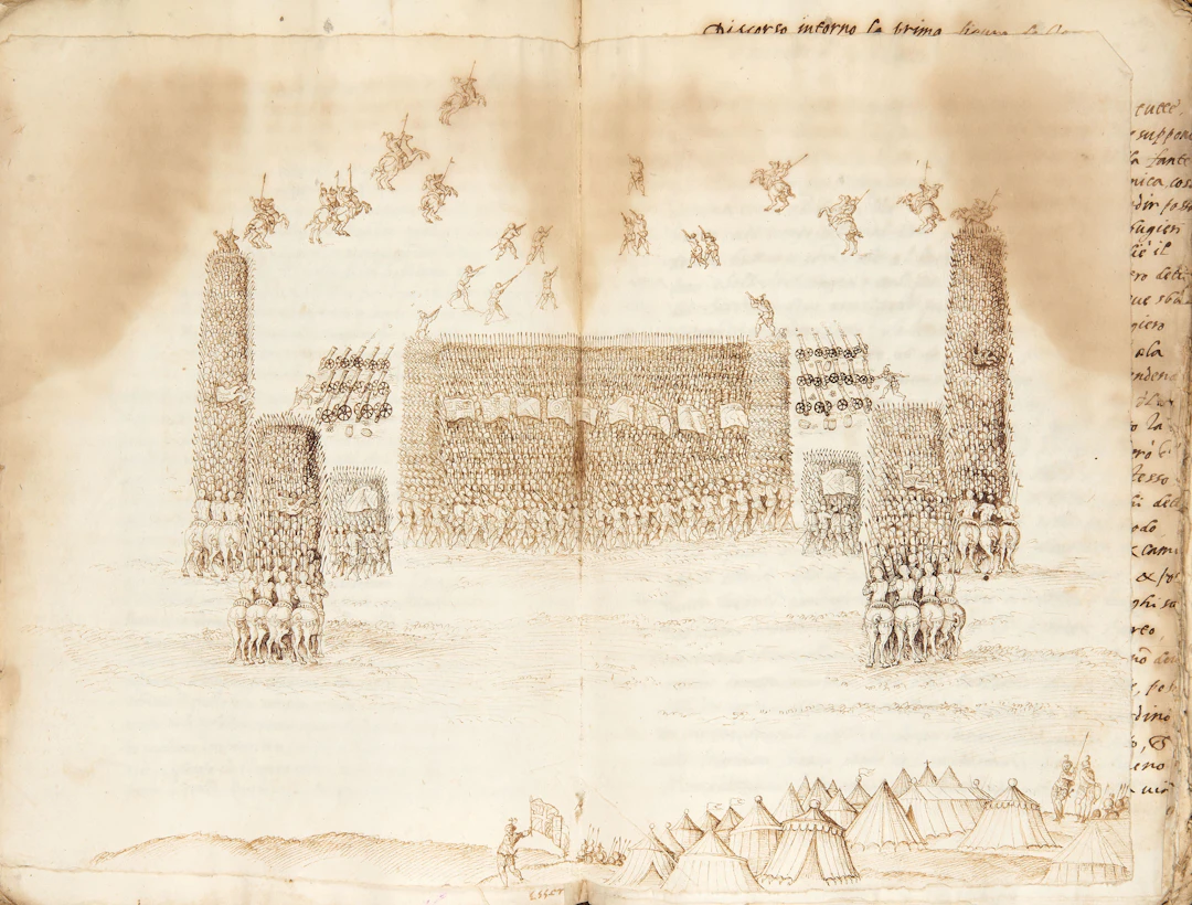 LEONARDI, Giovan Giacomo (1498-1562). Delle battaglie de nostri tempi.