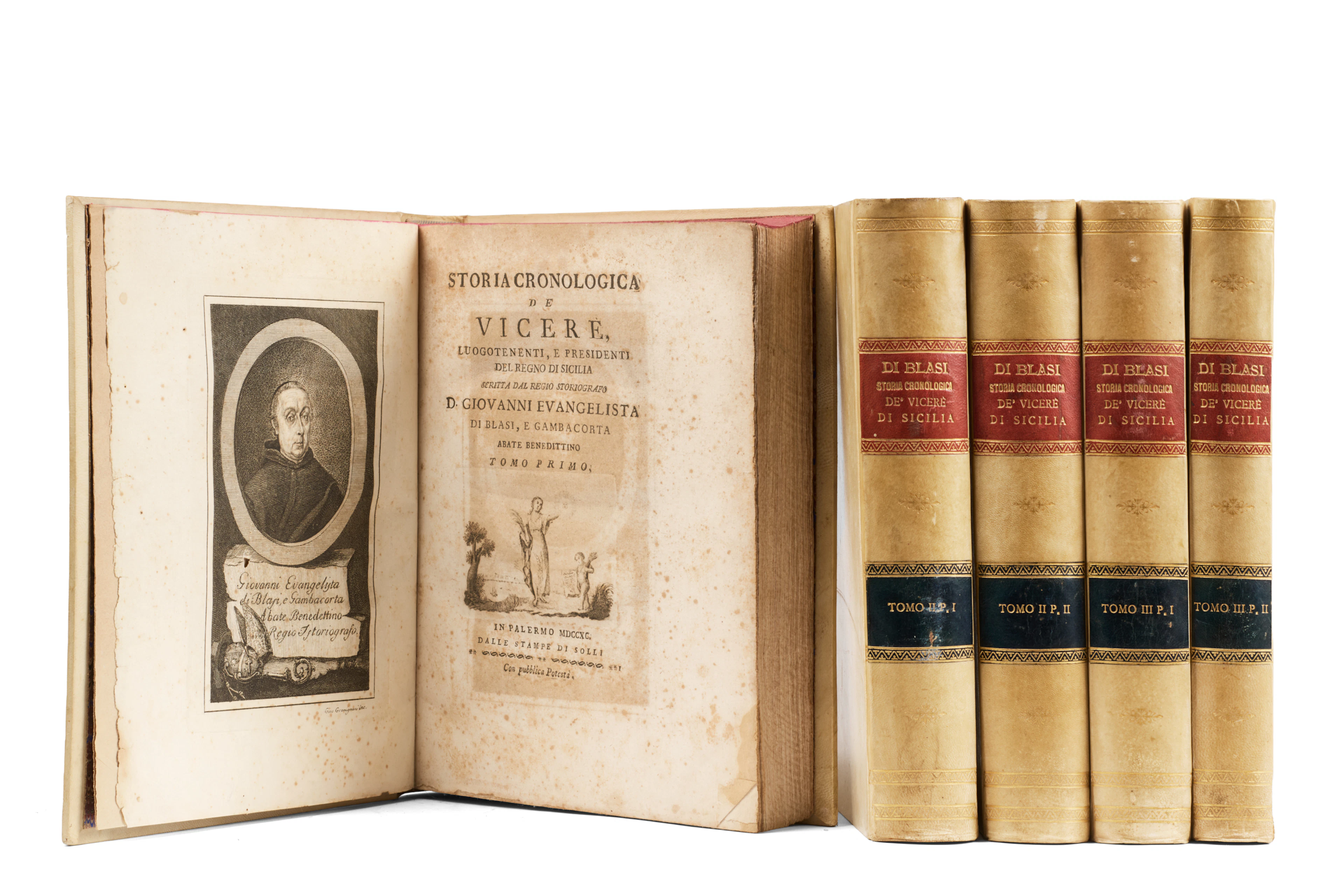 DI BLASI, Giovanni Evangelista (1720-1812). Storia cronologica de'