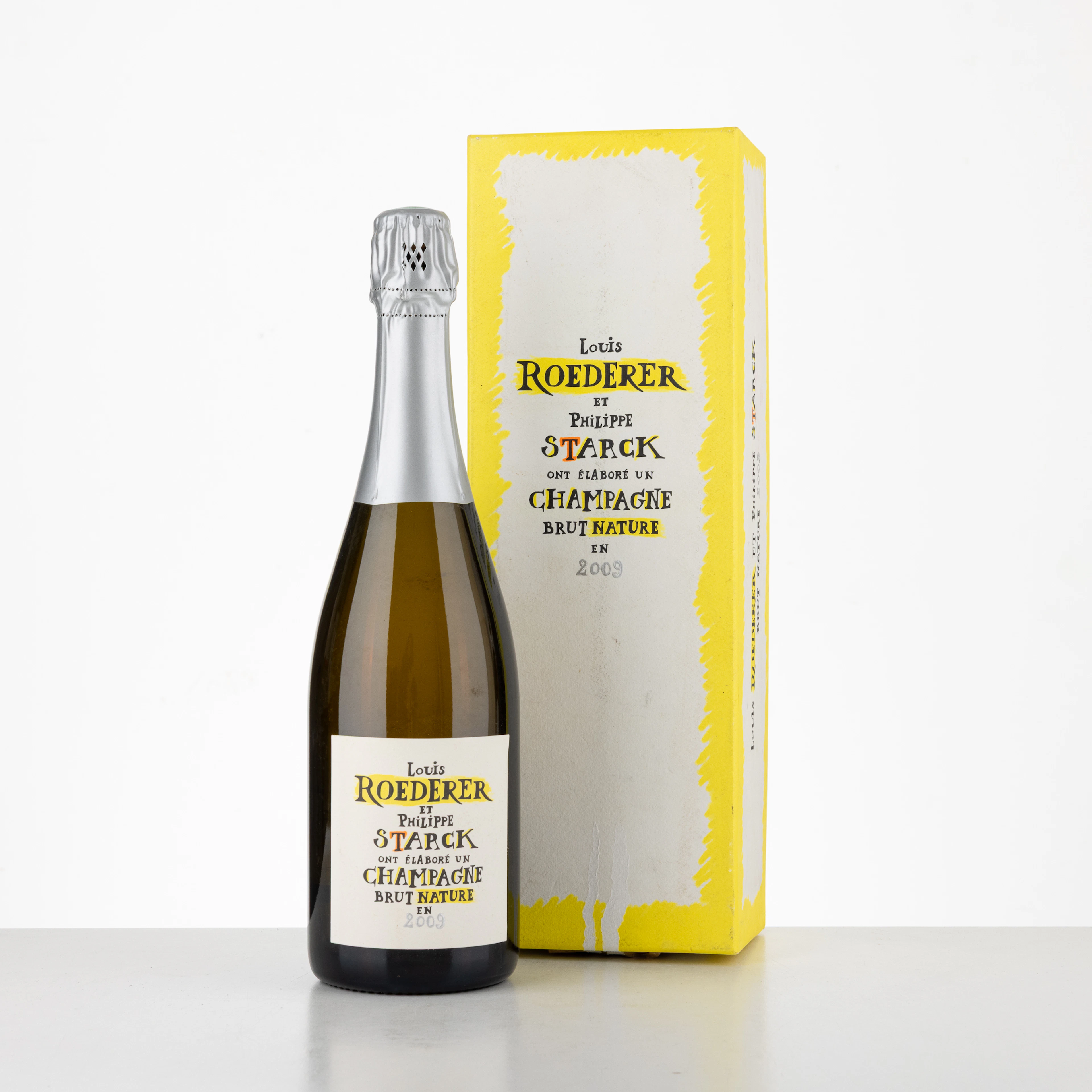 Champagne Philippe Starck Louis Roederer 2009
