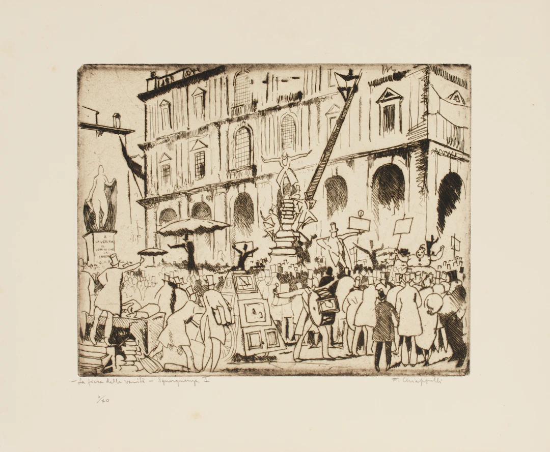 CHIAPPELLI, Francesco (1890-1947). Le sguerguenze. Prima serie. Dodici