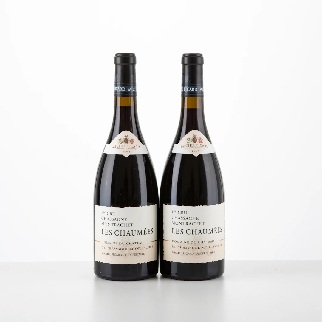 Chassagne-Montrachet Rouge 1er Cru Les Chaumées M. Picard 2004