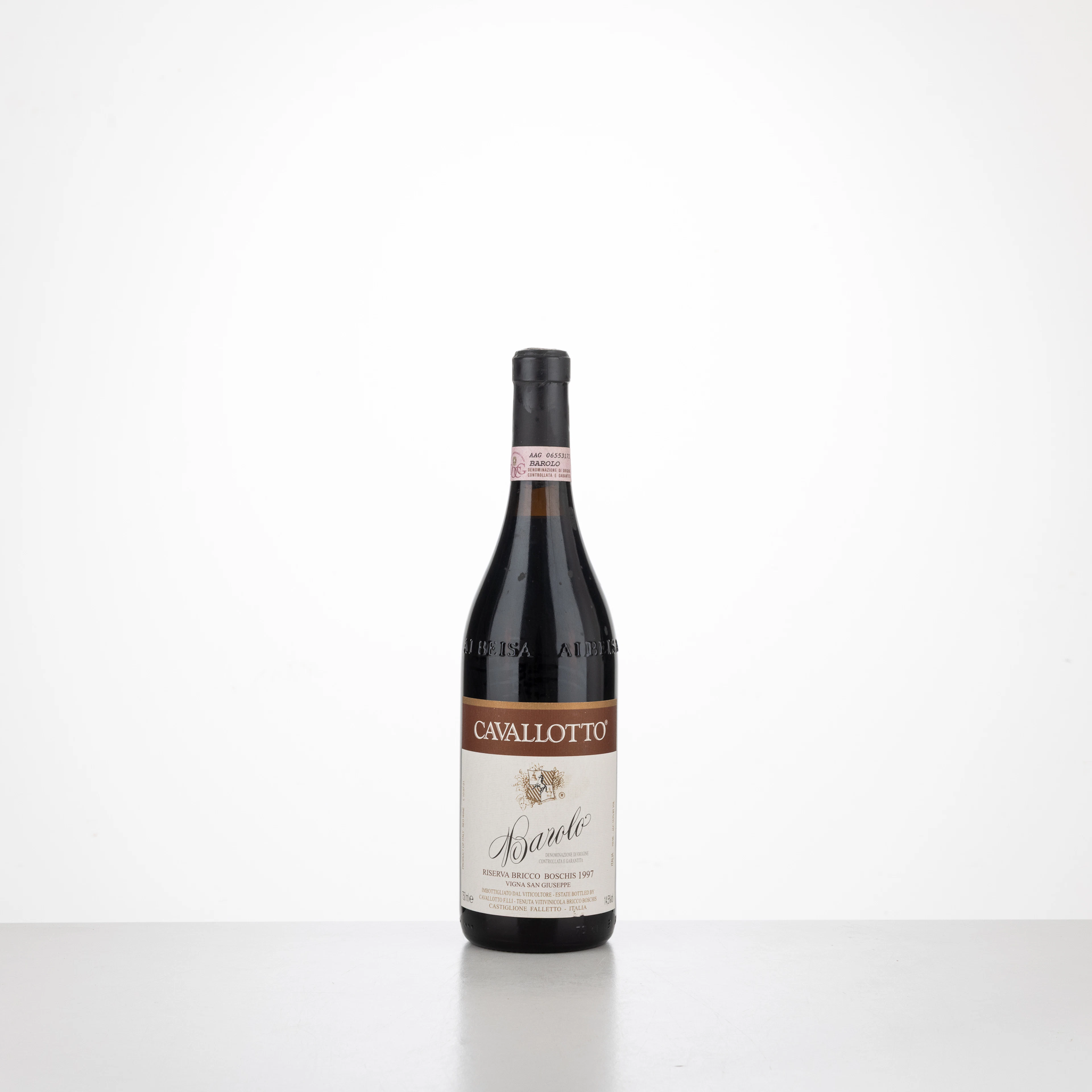 Barolo Riserva Vigna San Giuseppe Bricco Boschis Cavallotto 1997