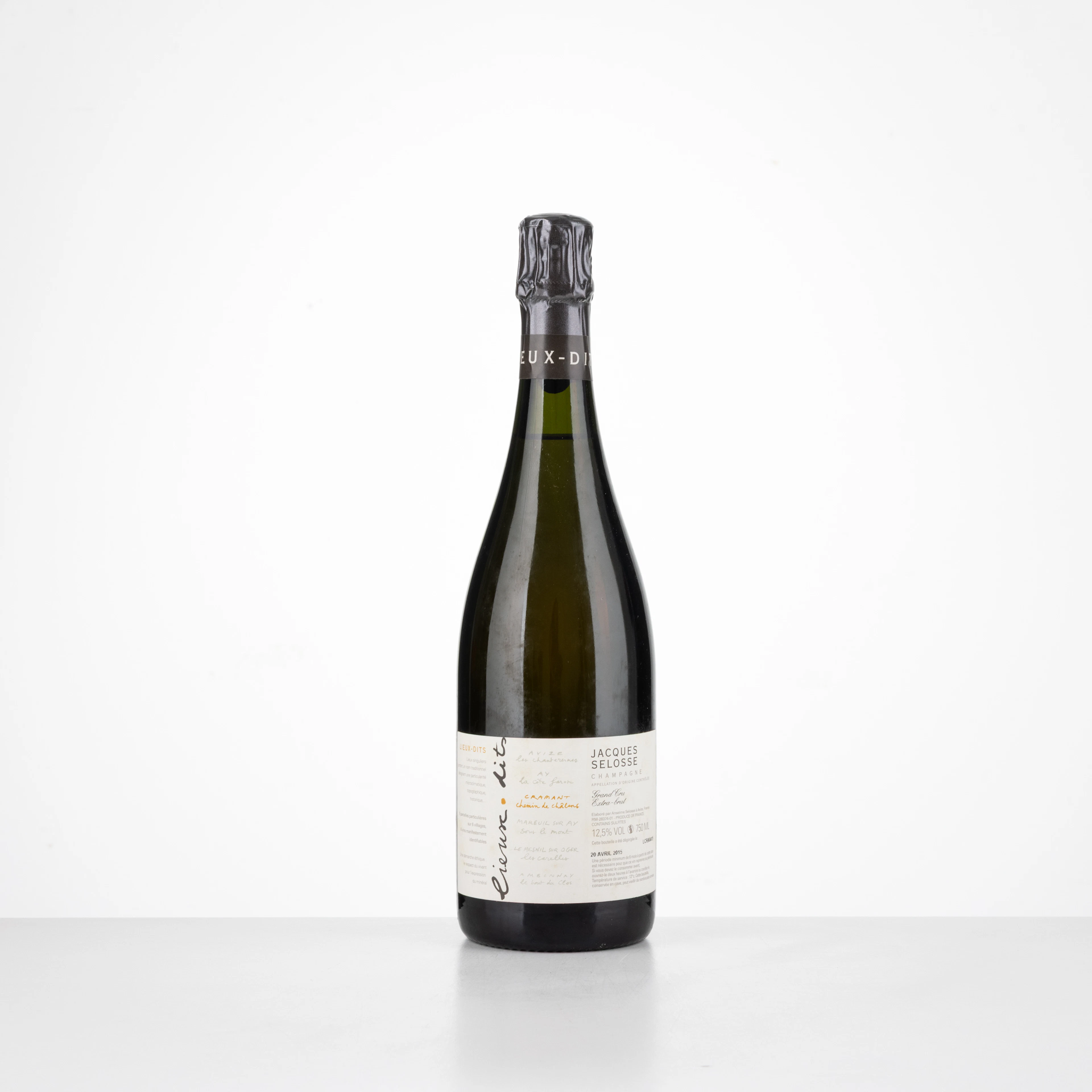 Champagne Lieux-dits Chemin de Châlons J. Selosse