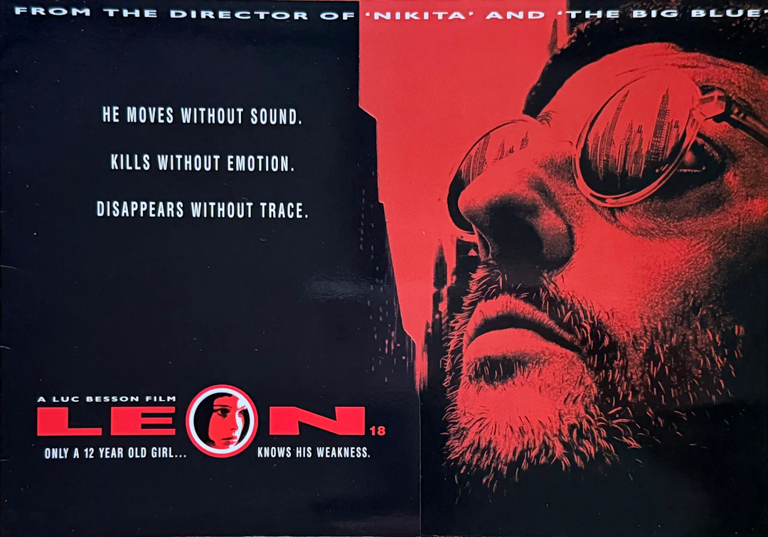 Original Leon Movie Poster - Luc Besson - Jean Reno