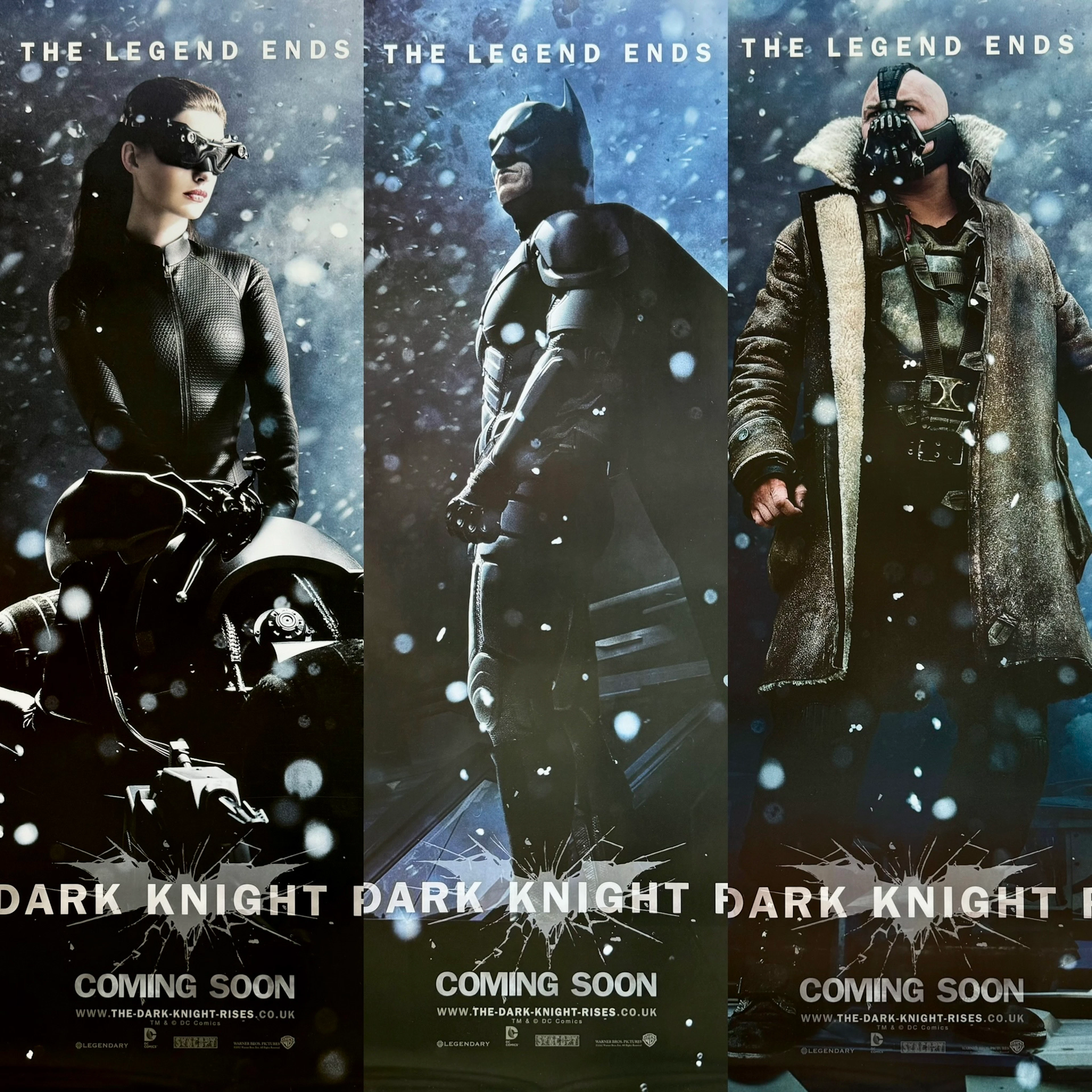 Batman: The Dark Knight Rises Movie Poster - Christopher Nolan
