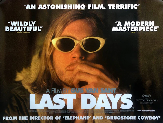 Original Last Days Movie Poster - Music - Kurt Cobain - Gus Van Sant