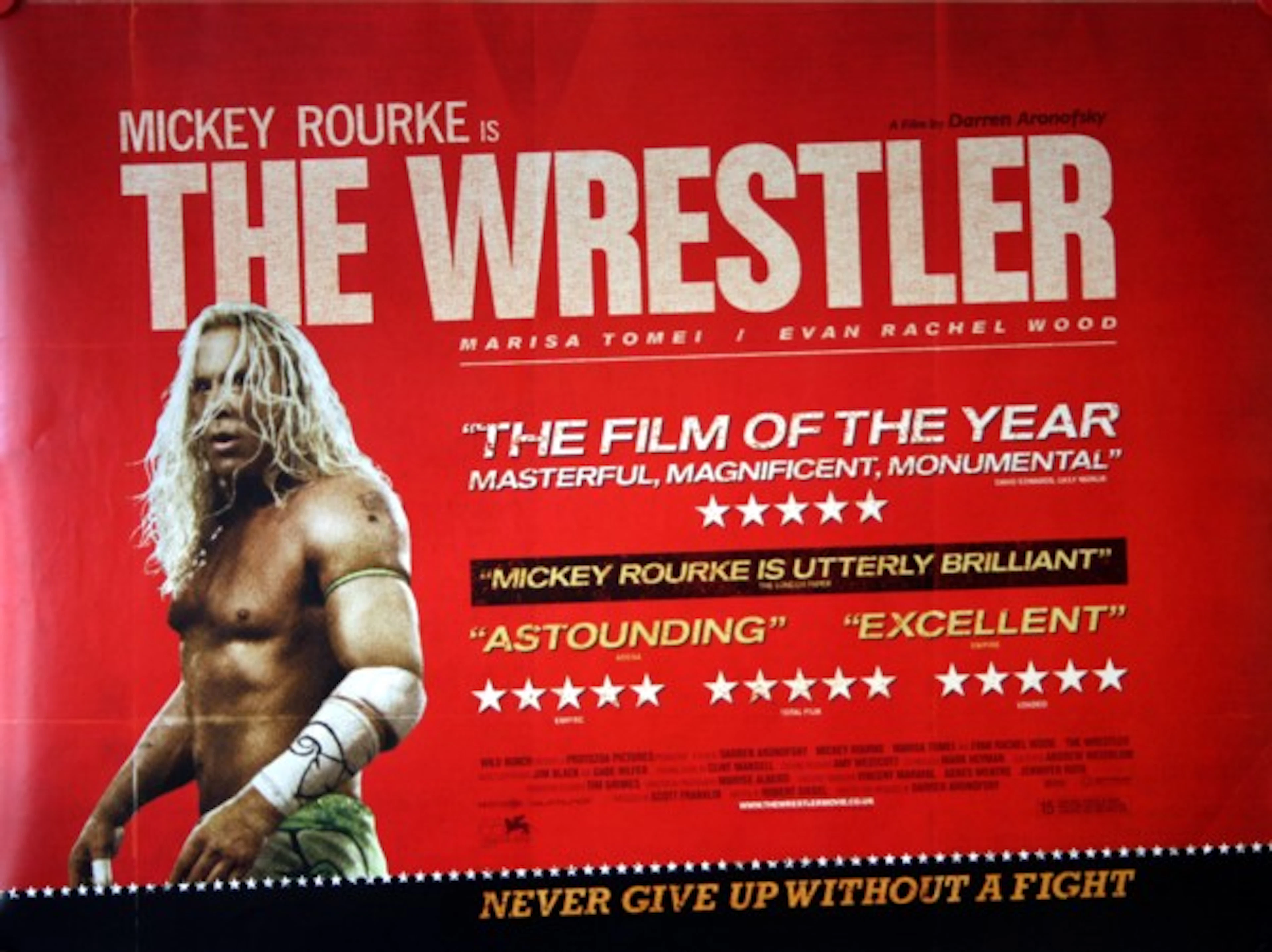 The Wrestler - Vintage Movie Posters