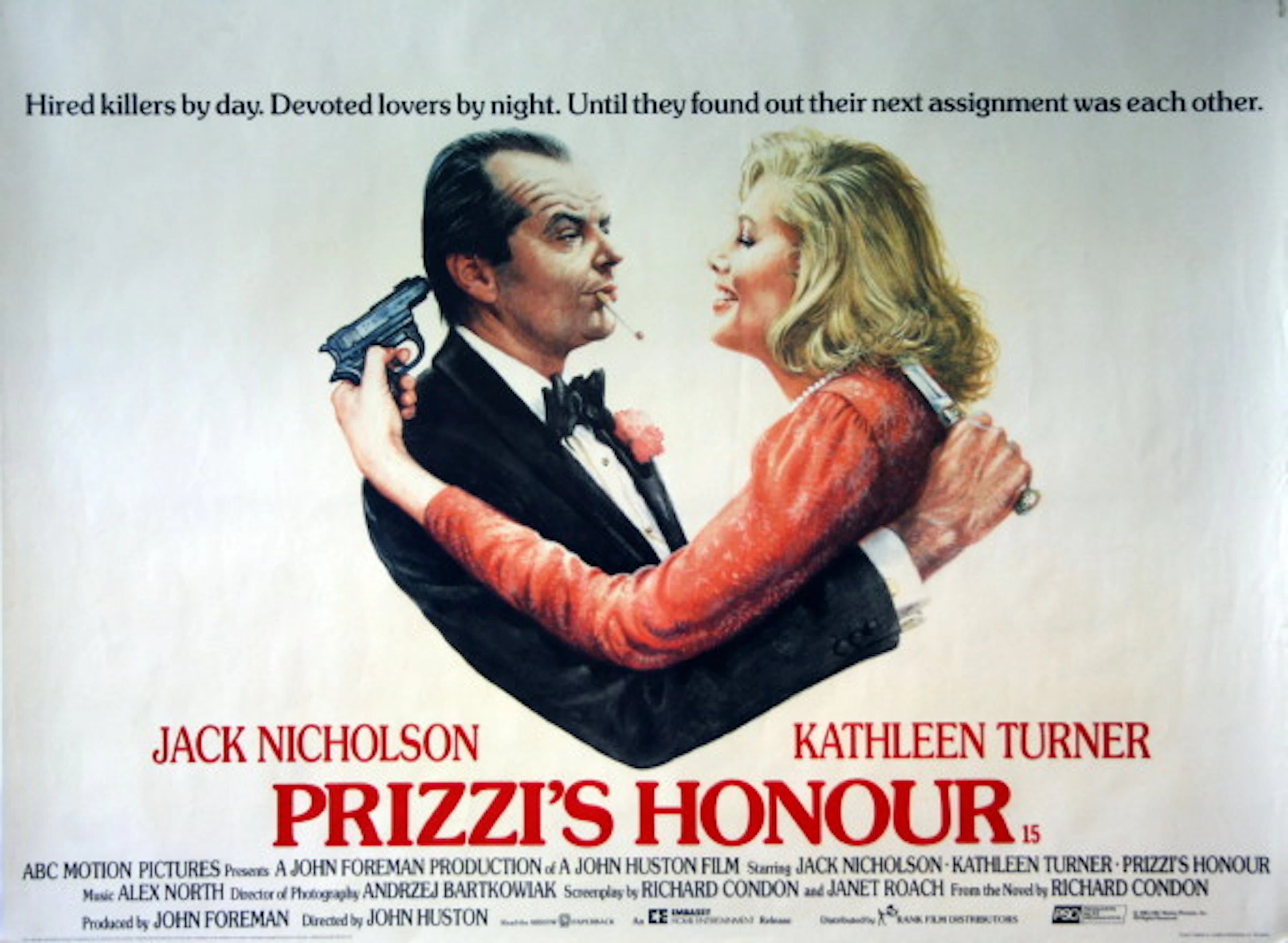 Prizzi's Honour - Vintage Movie Posters