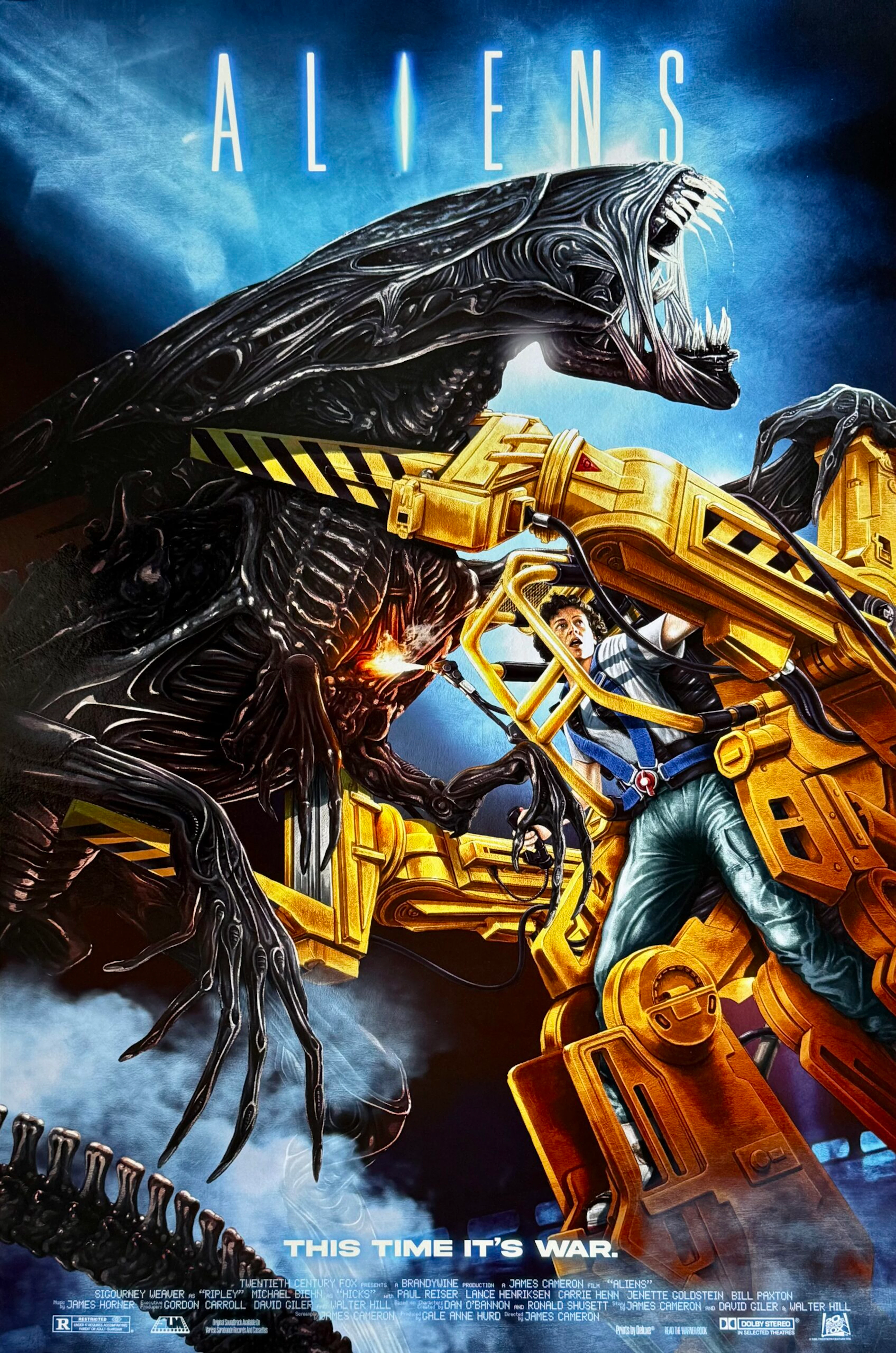ALIENS Alternative Movie Poster - James Cameron - Ripley