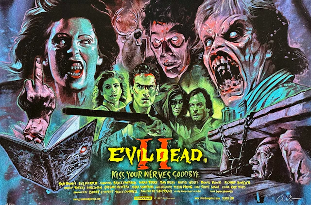 Evil Dead II Alternative Movie Poster - Horror - Sam Raimi