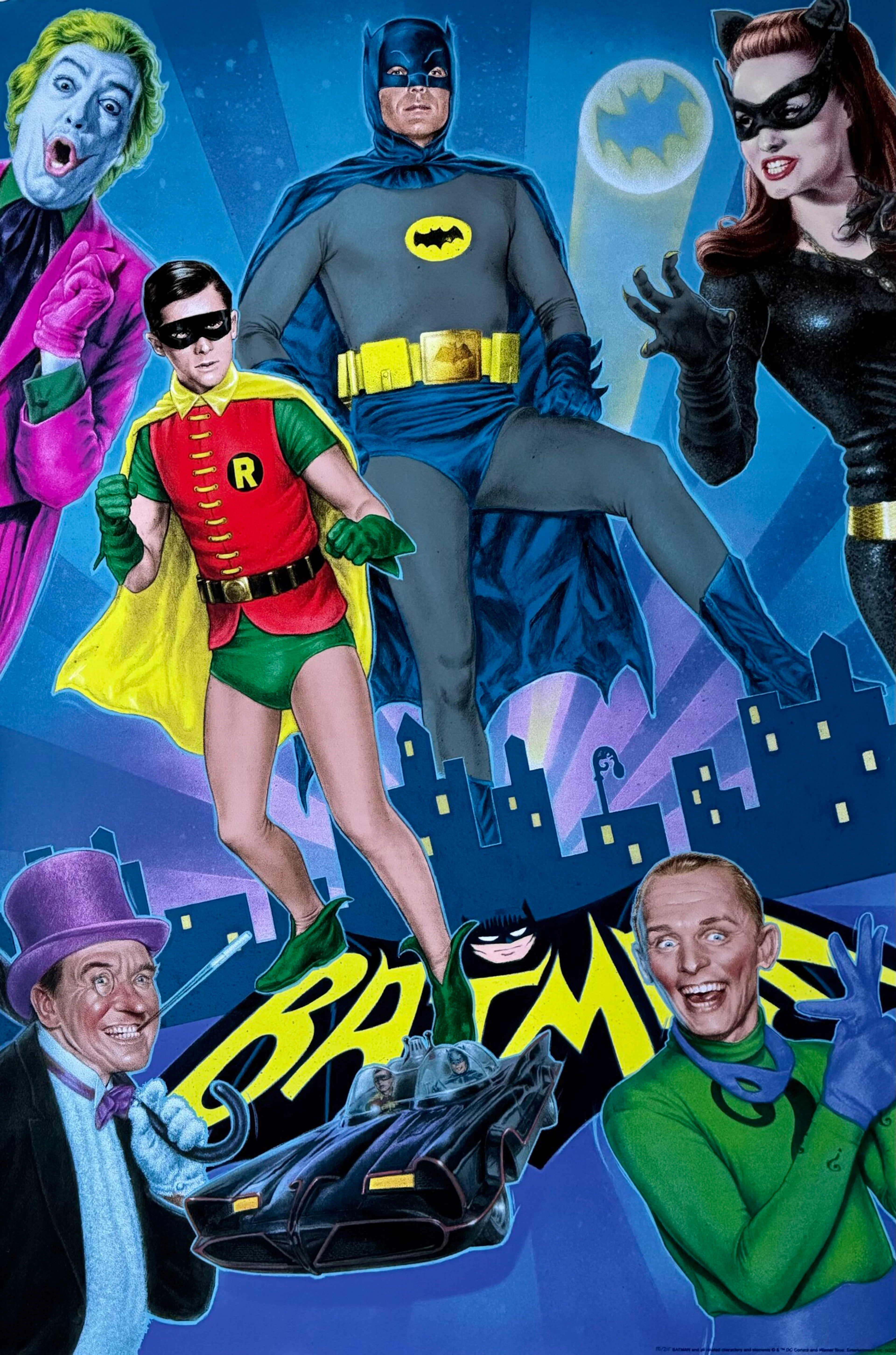 Batman '66 Alternative Poster - Adam West - Mark Pagacz