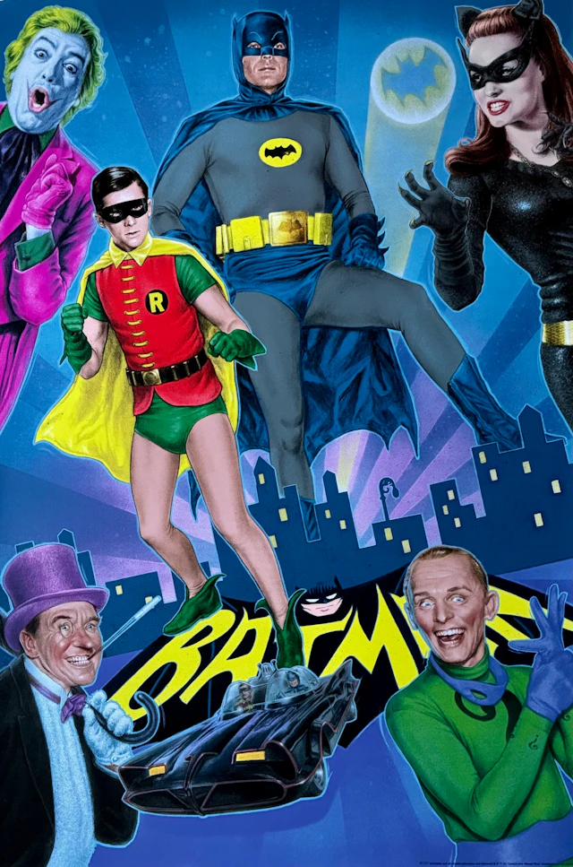 Batman '66 Alternative Poster - Adam West - Mark Pagacz