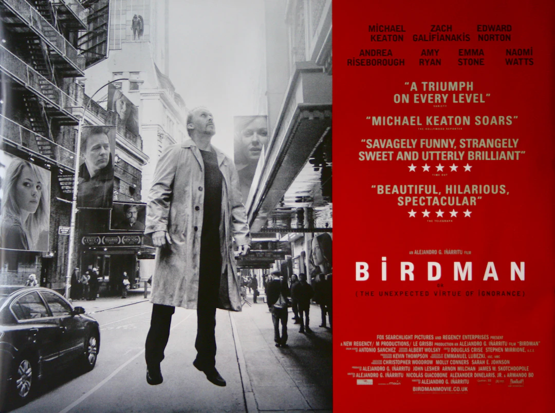 BiRDMAN - Vintage Movie Posters