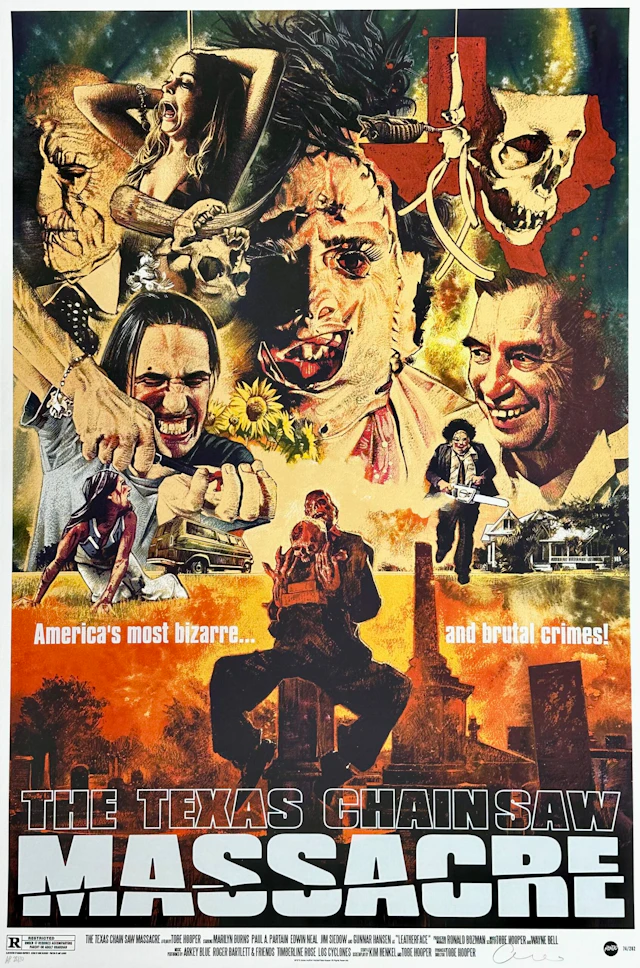 Texas Chainsaw Massacre Alternative Movie Poster - Leatherface