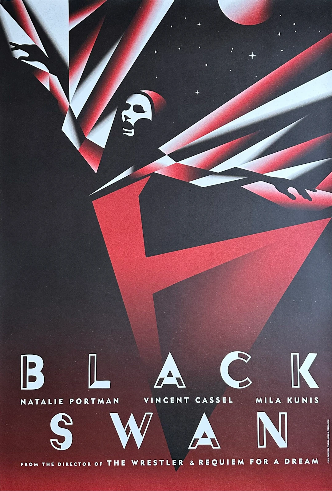 Original Black Swan Movie Poster - La Boca - Natalie Portman