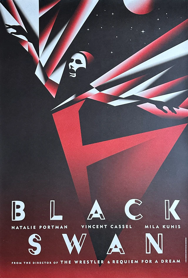 Original Black Swan Movie Poster - La Boca - Natalie Portman