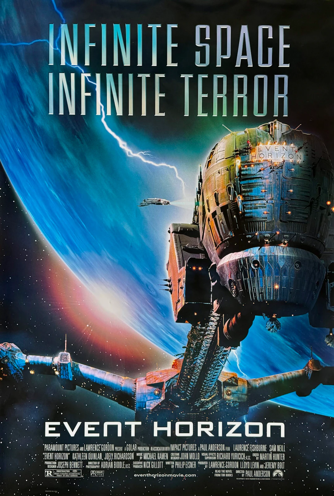 Original Event Horizon Movie Poster - Horror - Paul WS Anderson