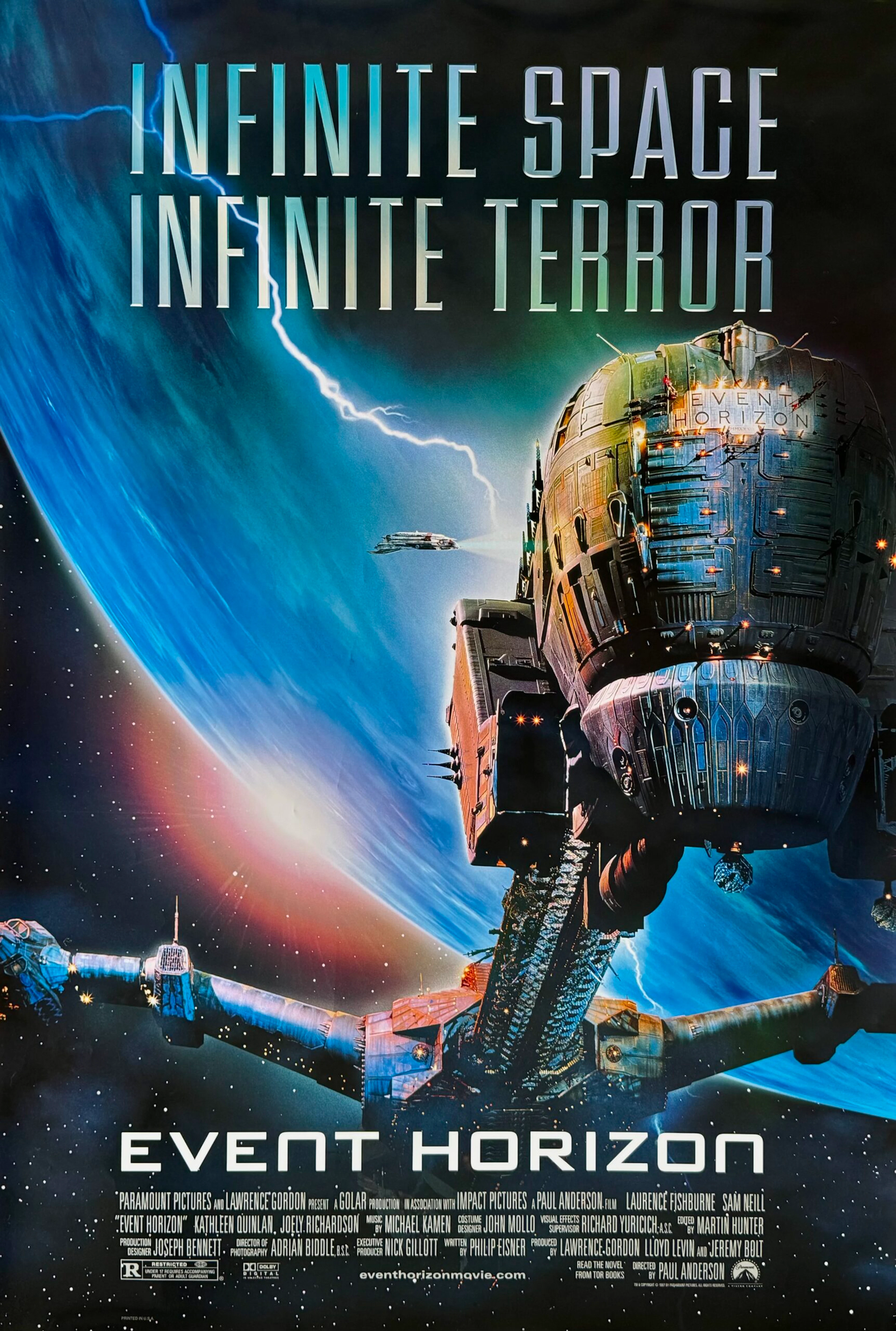 Original Event Horizon Movie Poster - Horror - Paul WS Anderson
